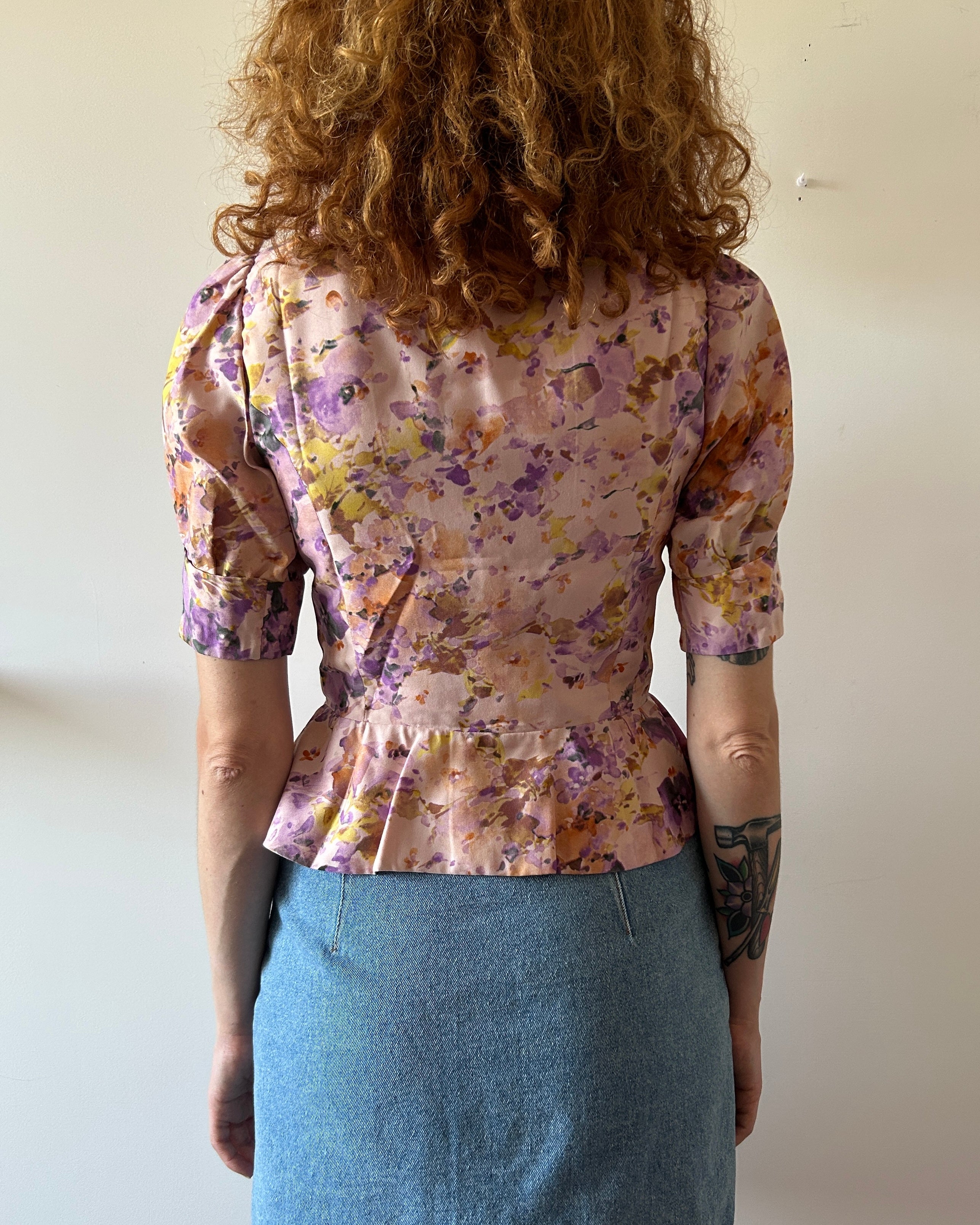 Blazer a fiori