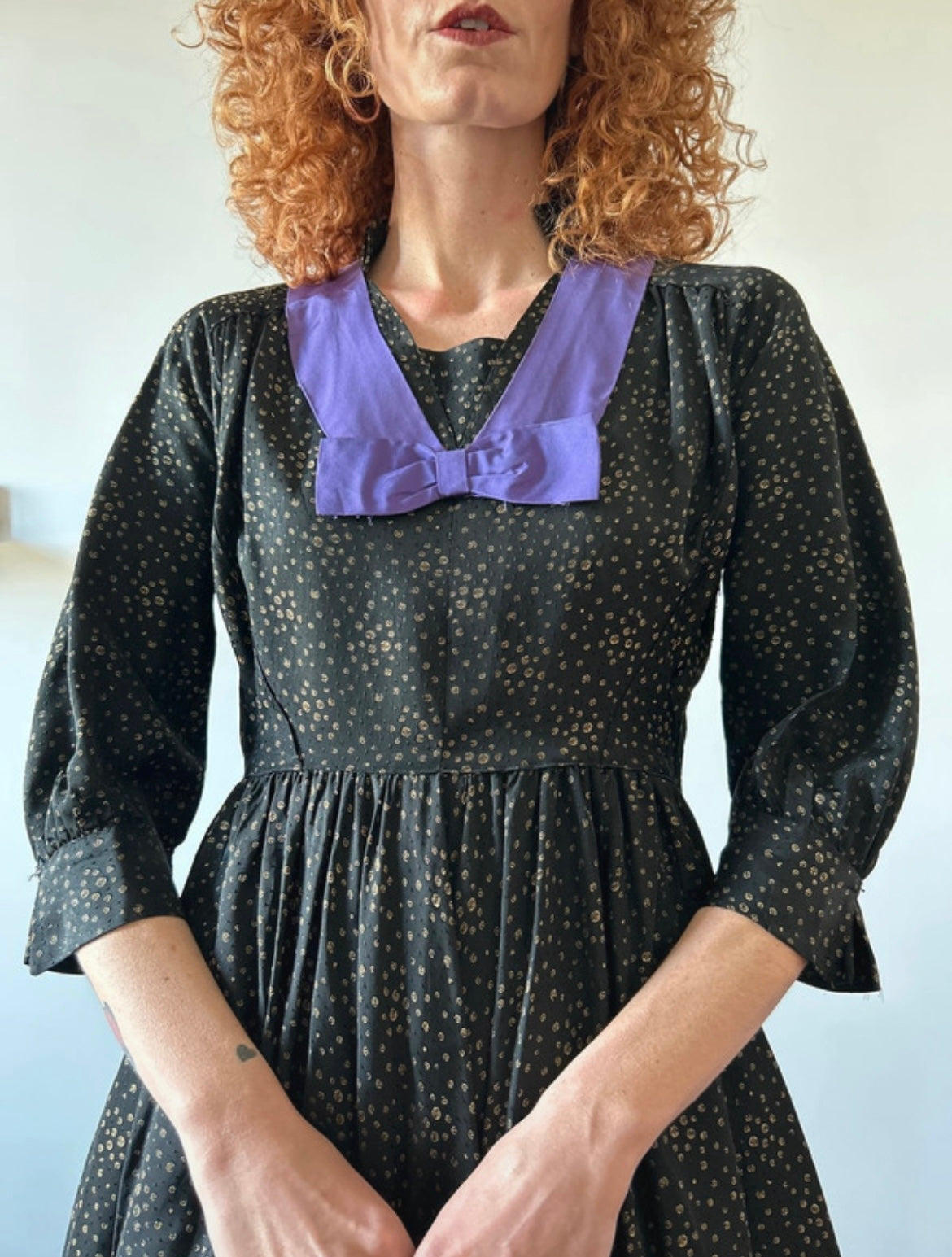 Vestito fiocco