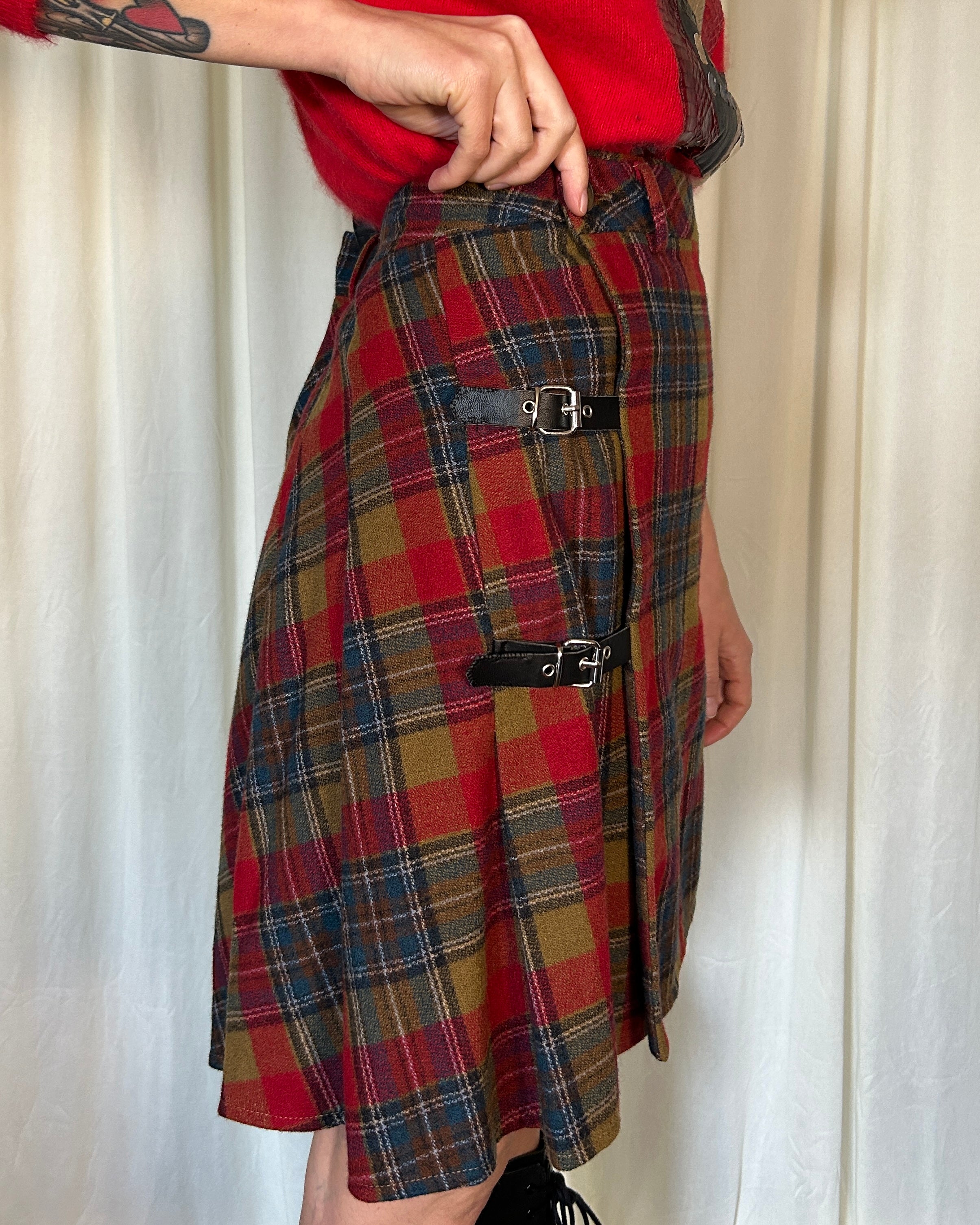 Minigonna tartan