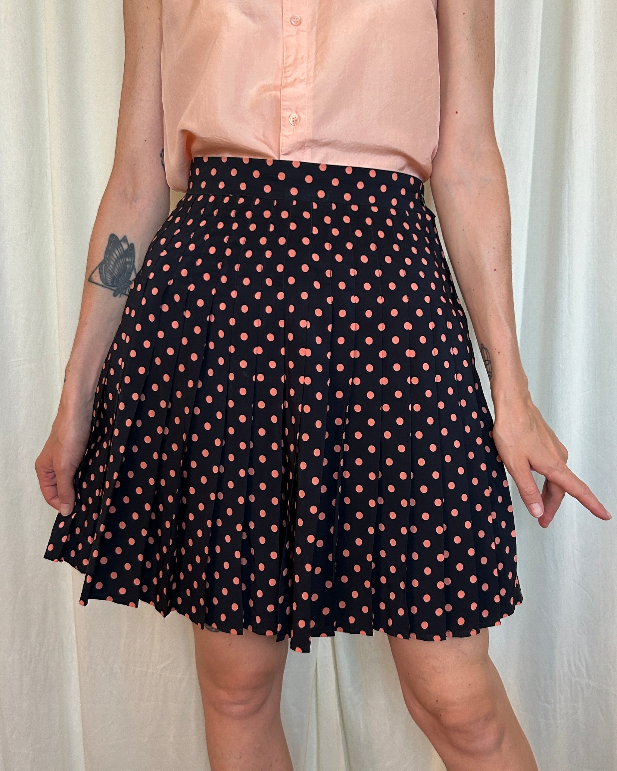 Minigonna pois