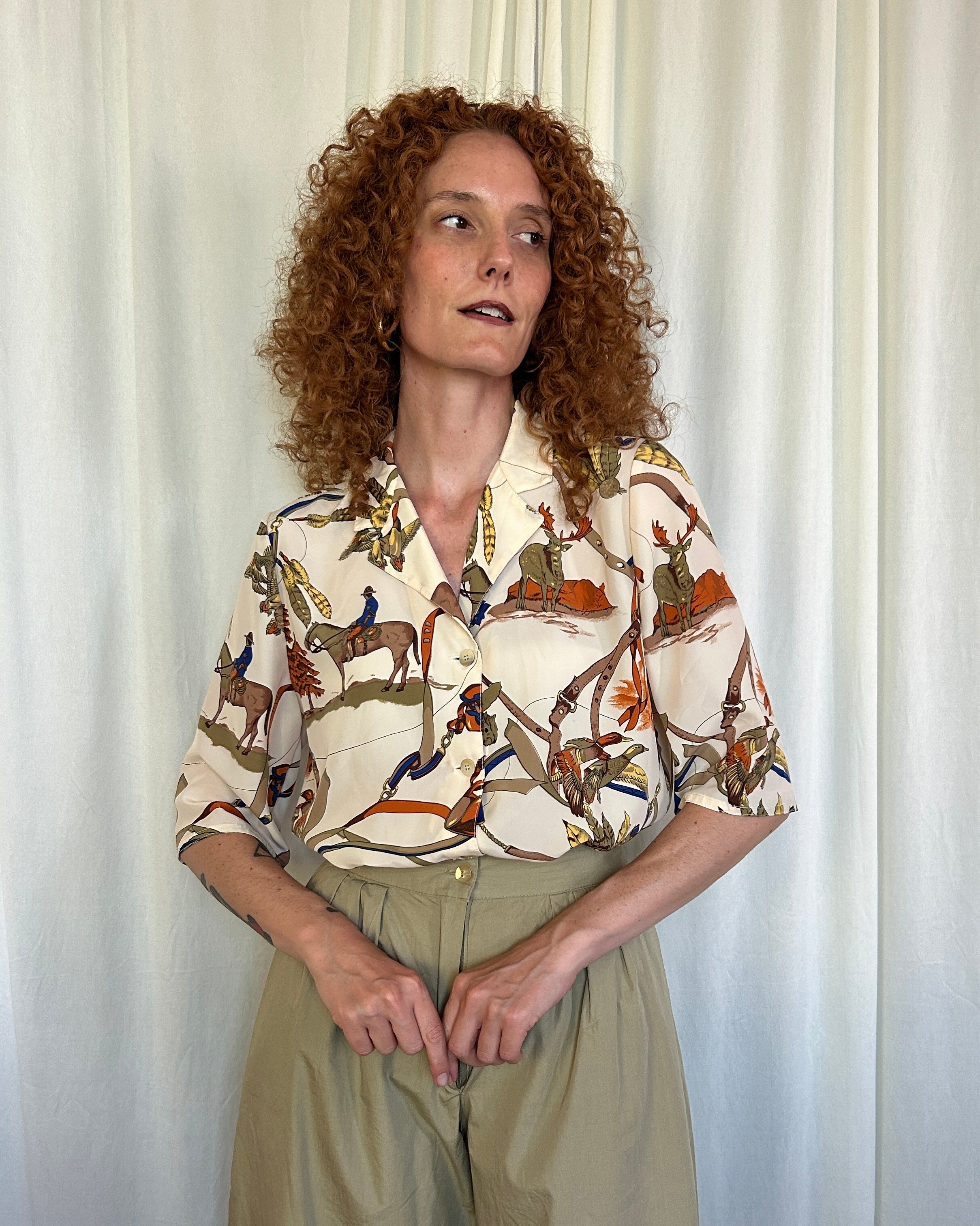 Camicia cavalli