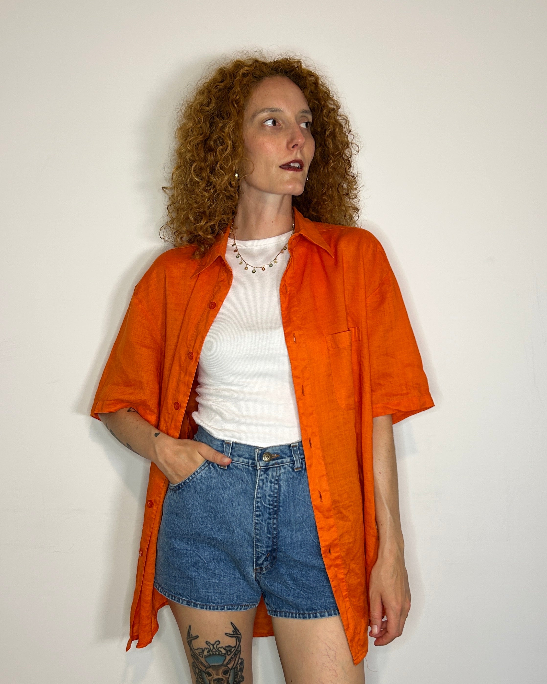 Camicia Arancio