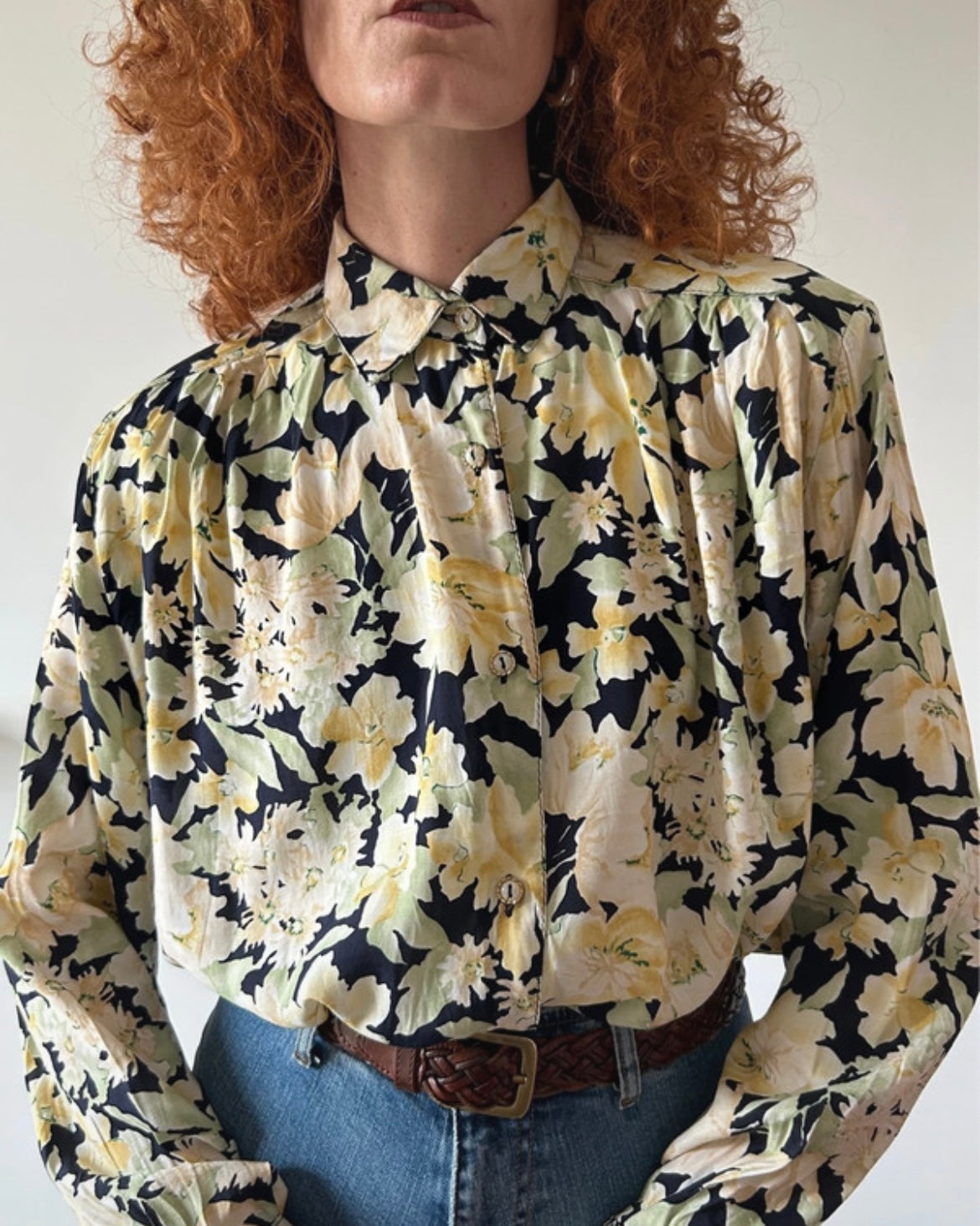 Camicia fiori