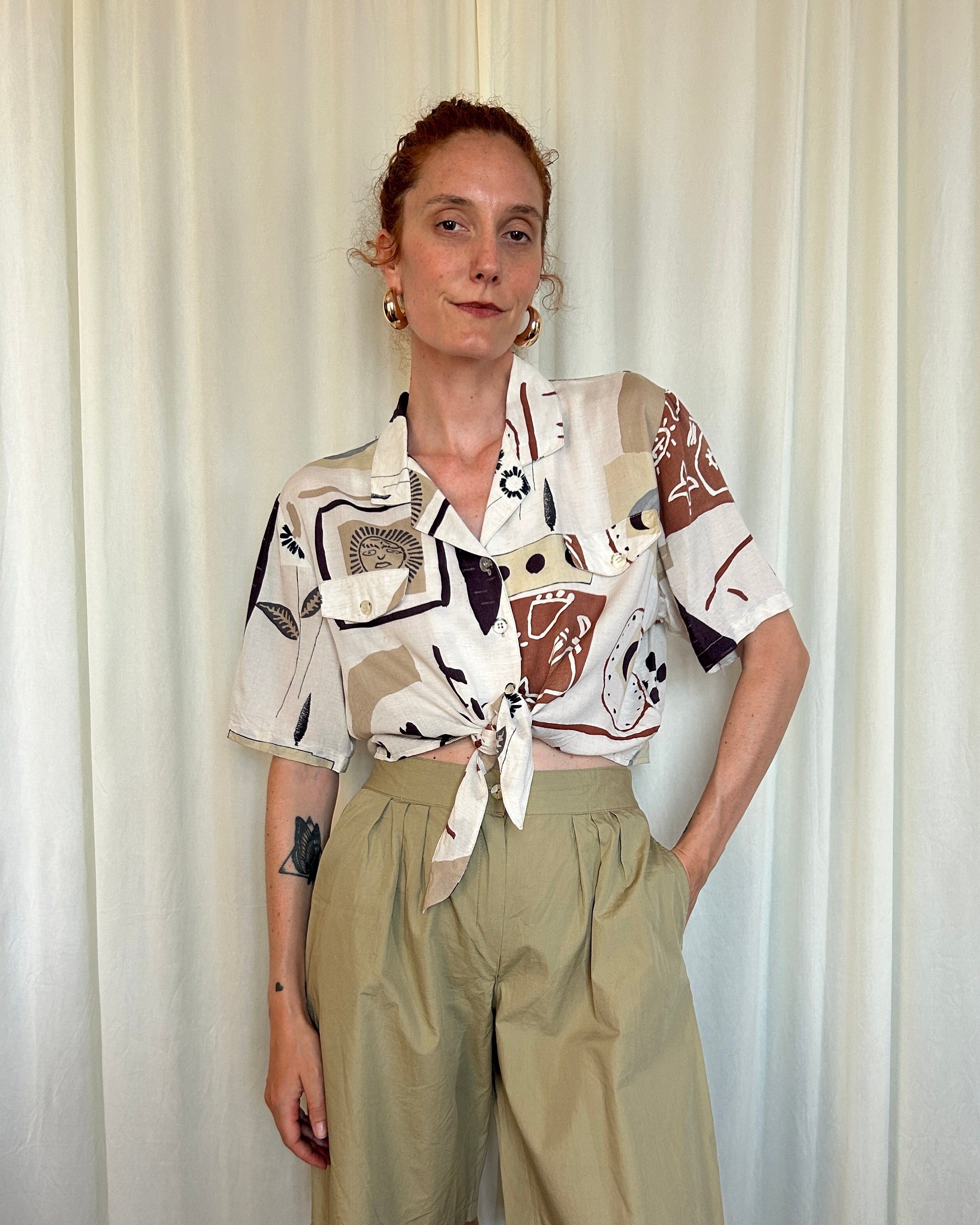 Camicia crop