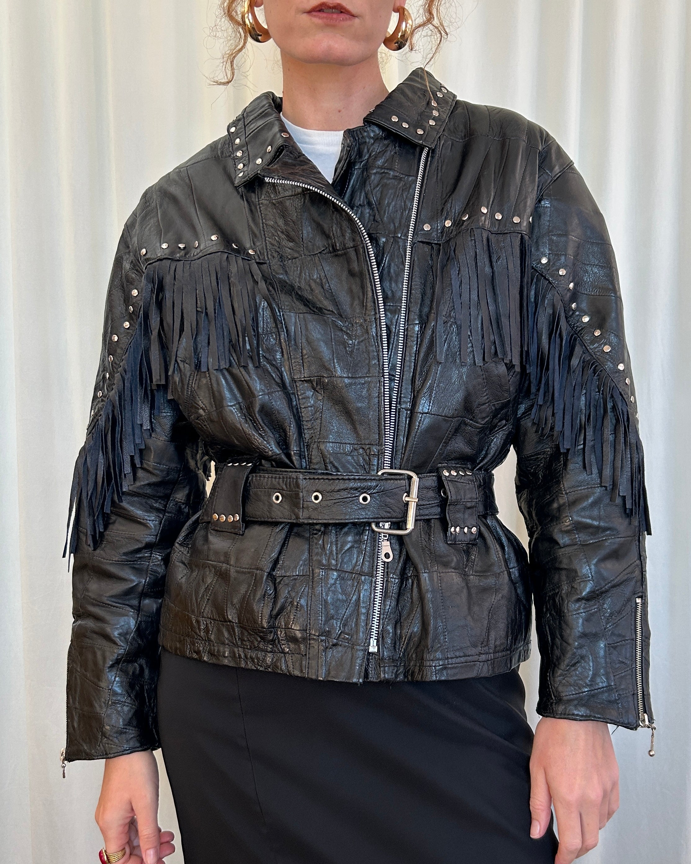 Giacca pelle USA