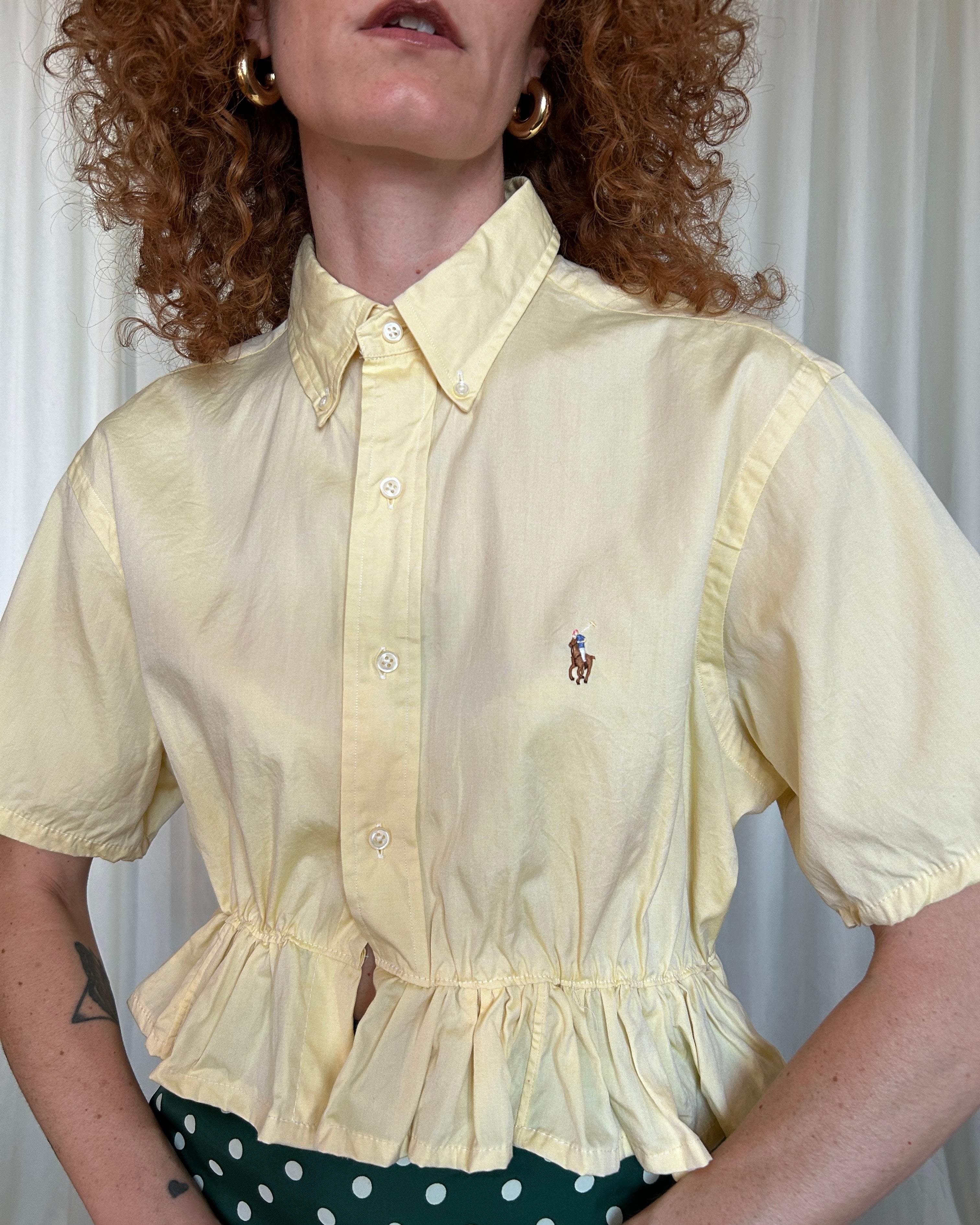 Camicia Ralph Lauren gialla