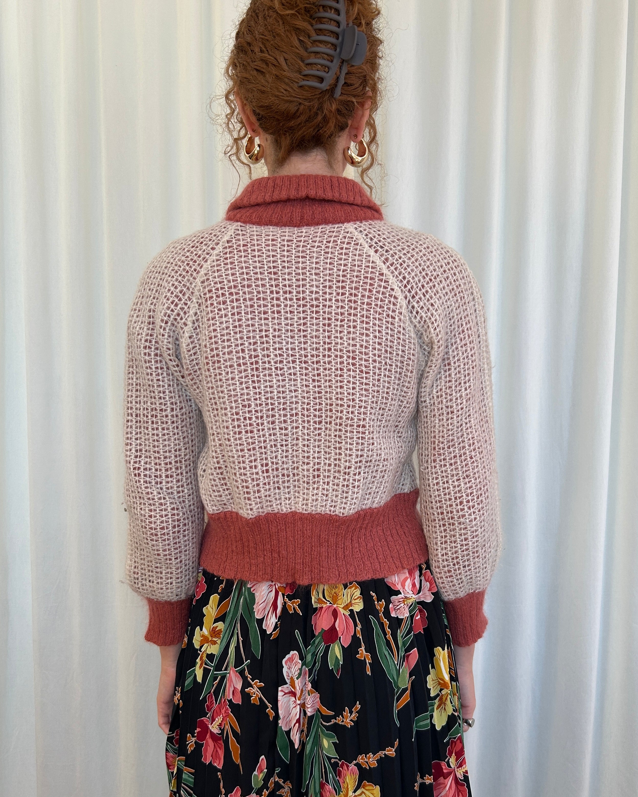 Cardigan rosa