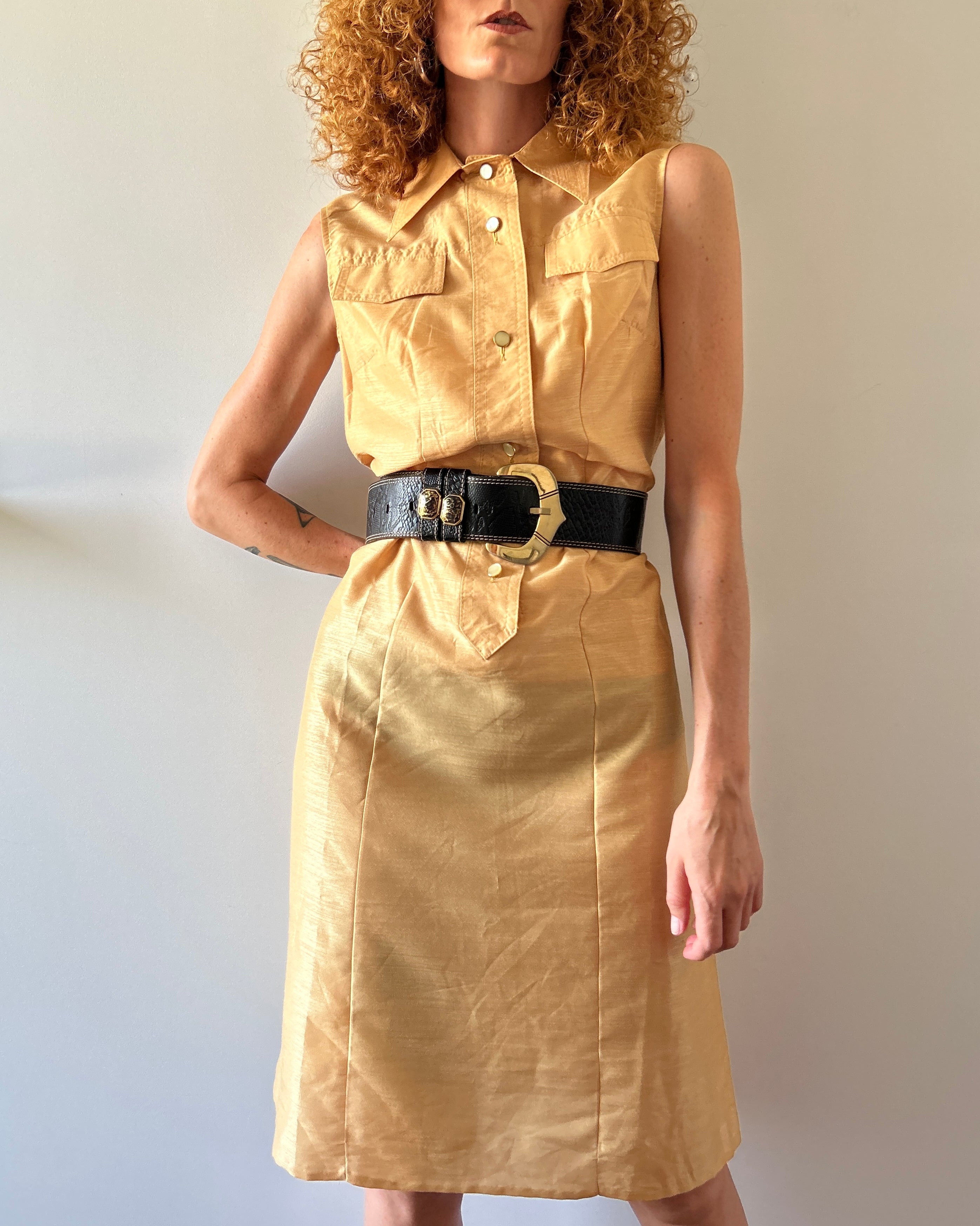 Vestito Chemisier giallo