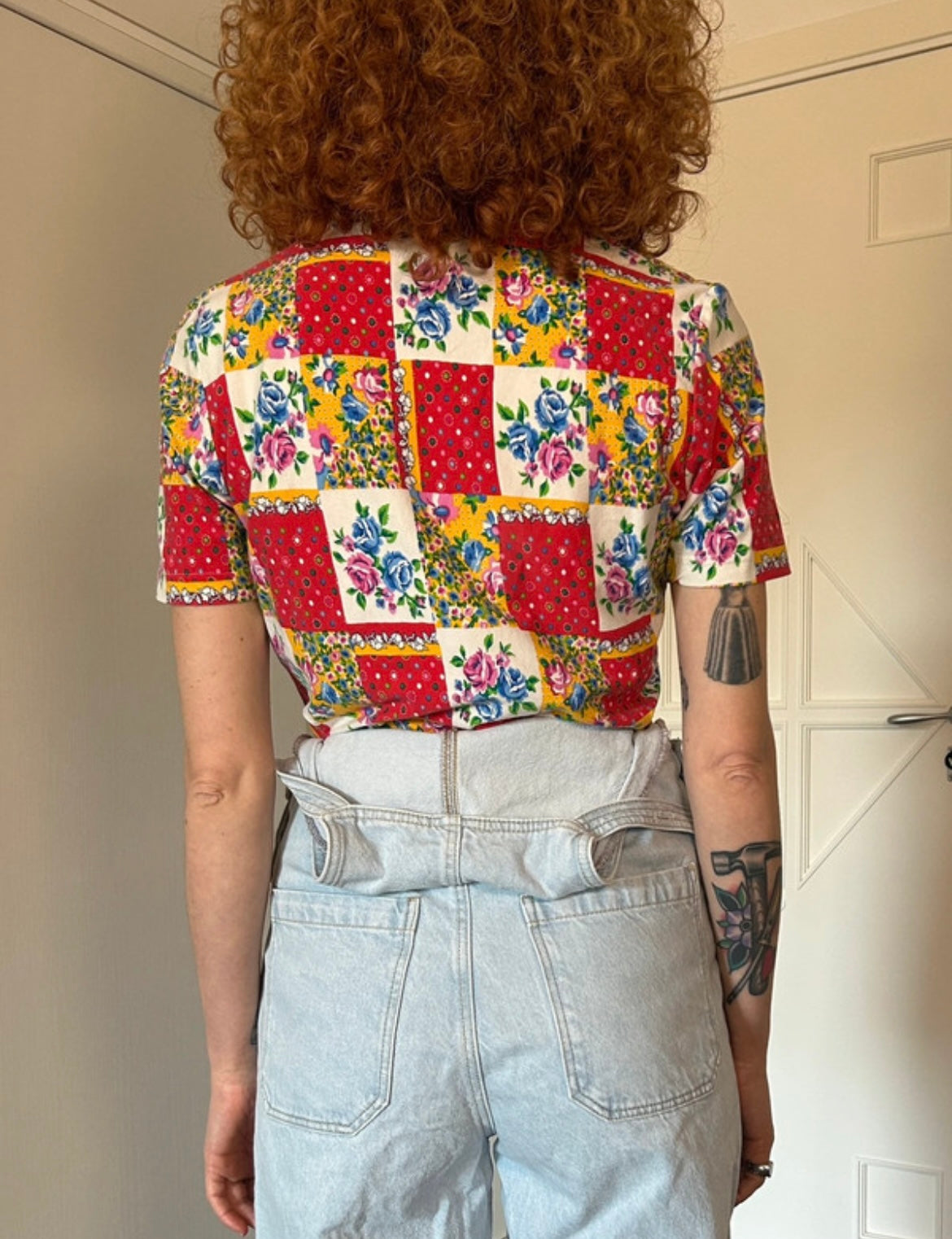 T-shirt a fiori
