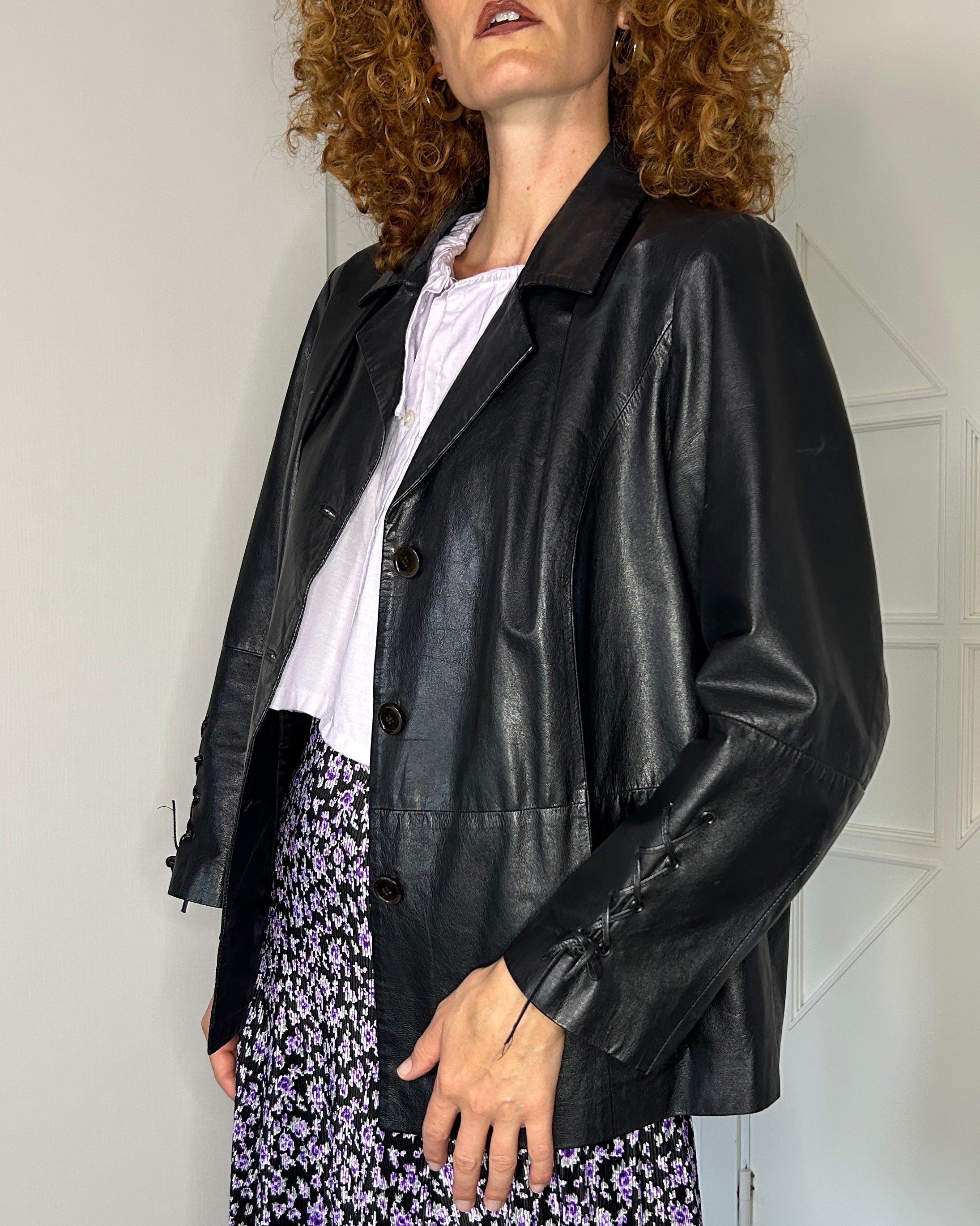 Giacca in pelle