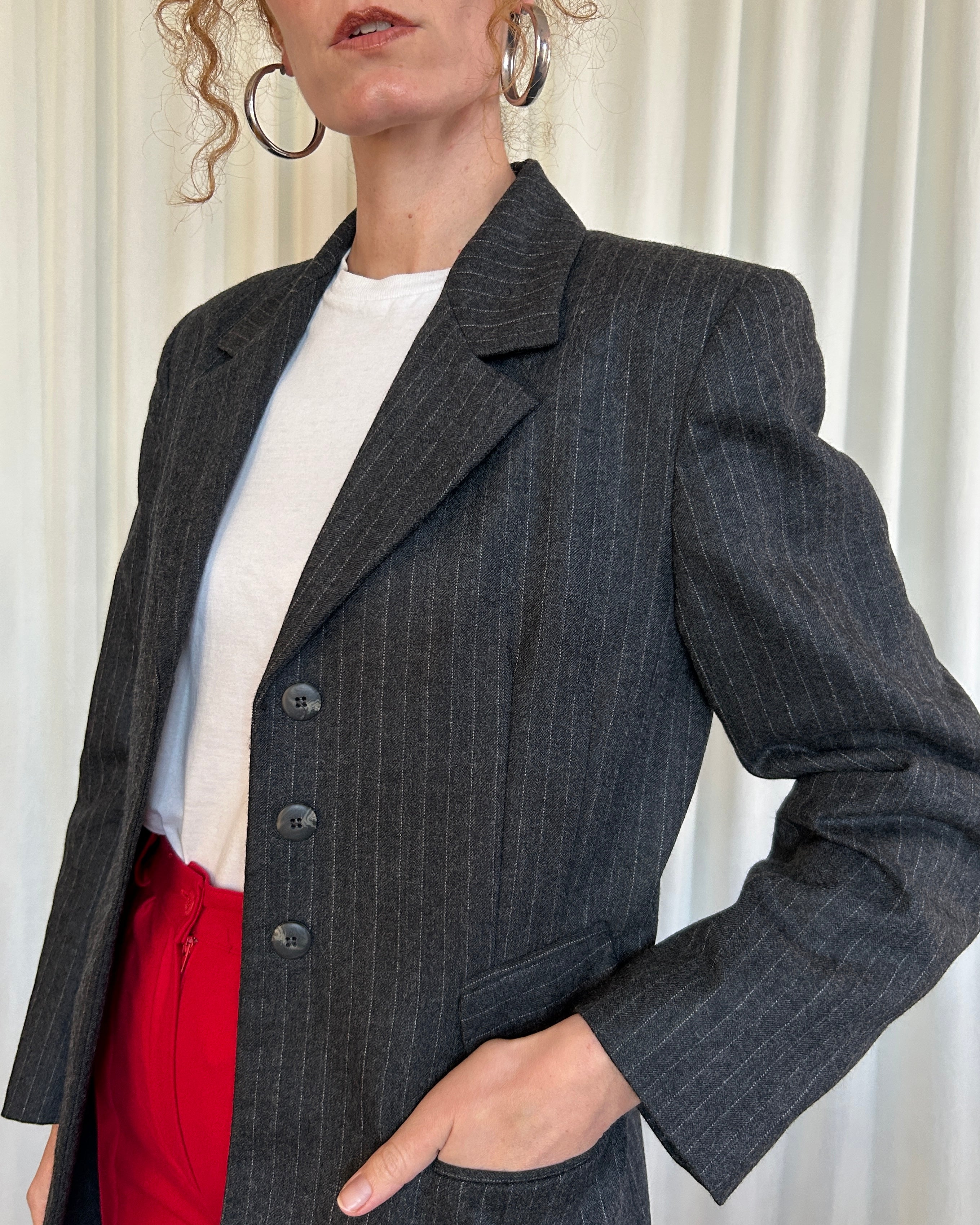 Blazer gessato