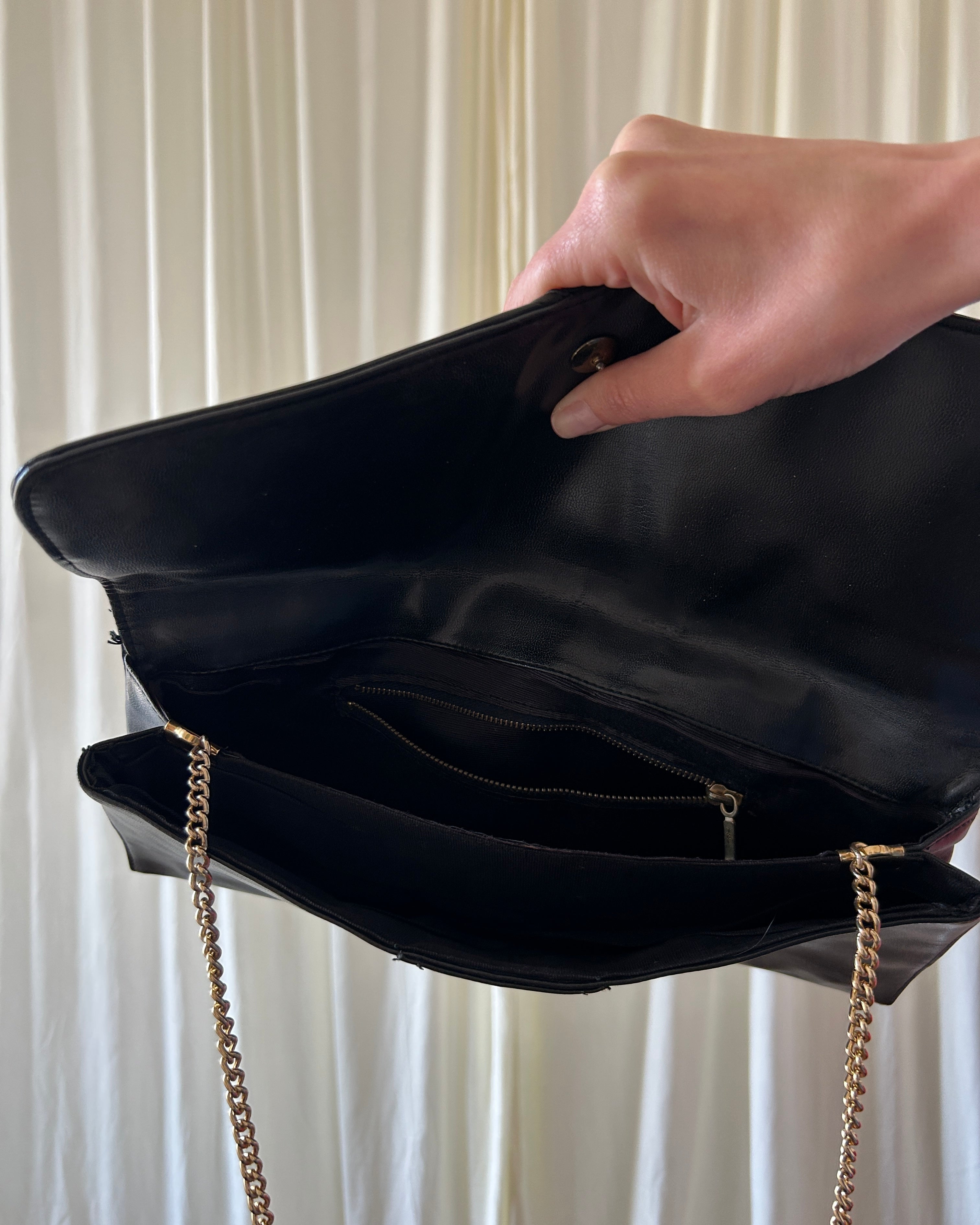 Pochette blu navy