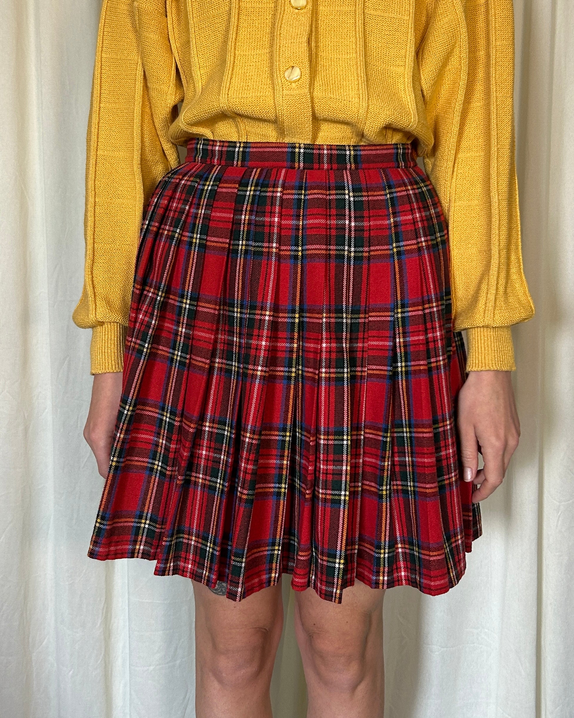 Minigonna tartan
