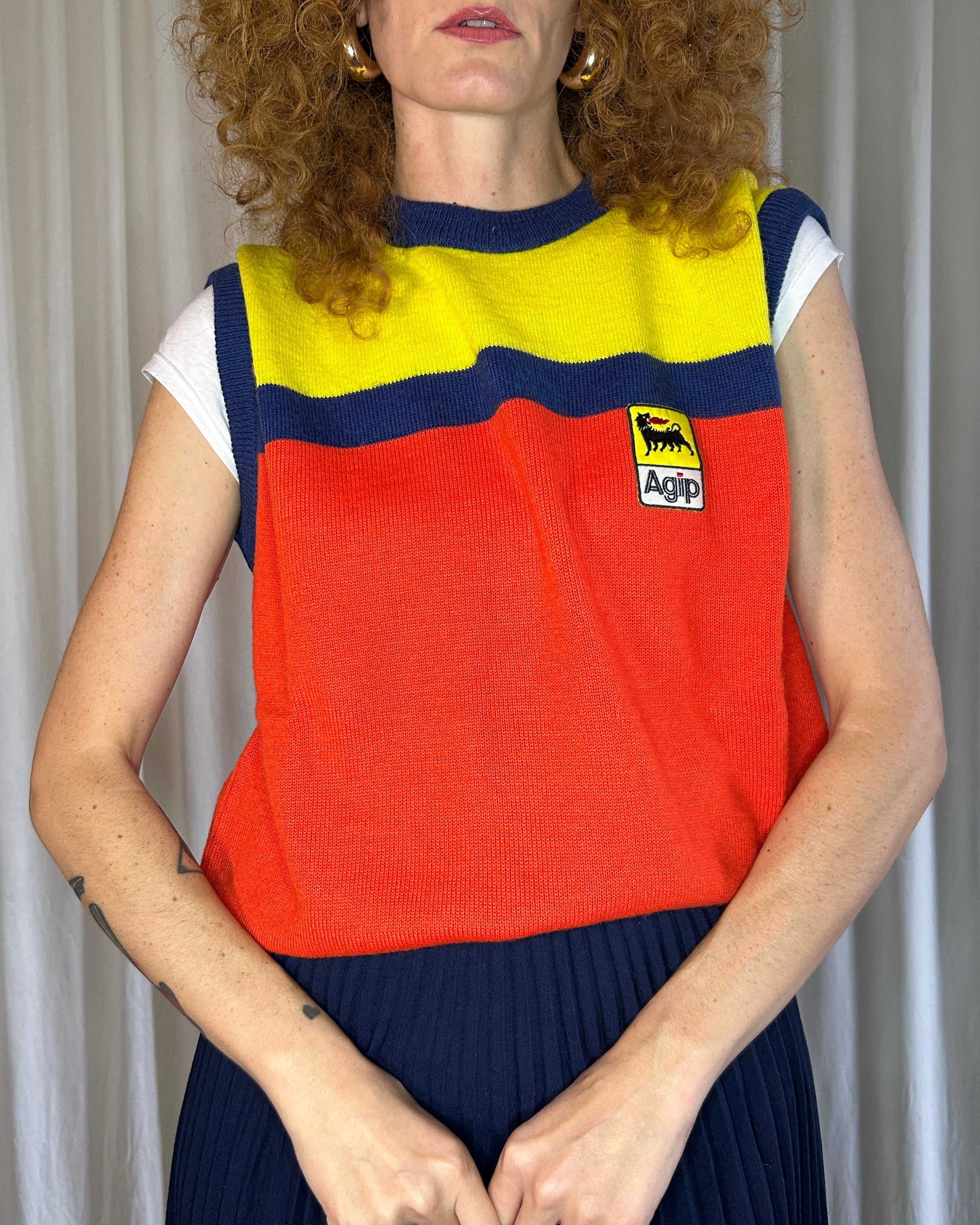 Gilet Renato Balestra for Agip