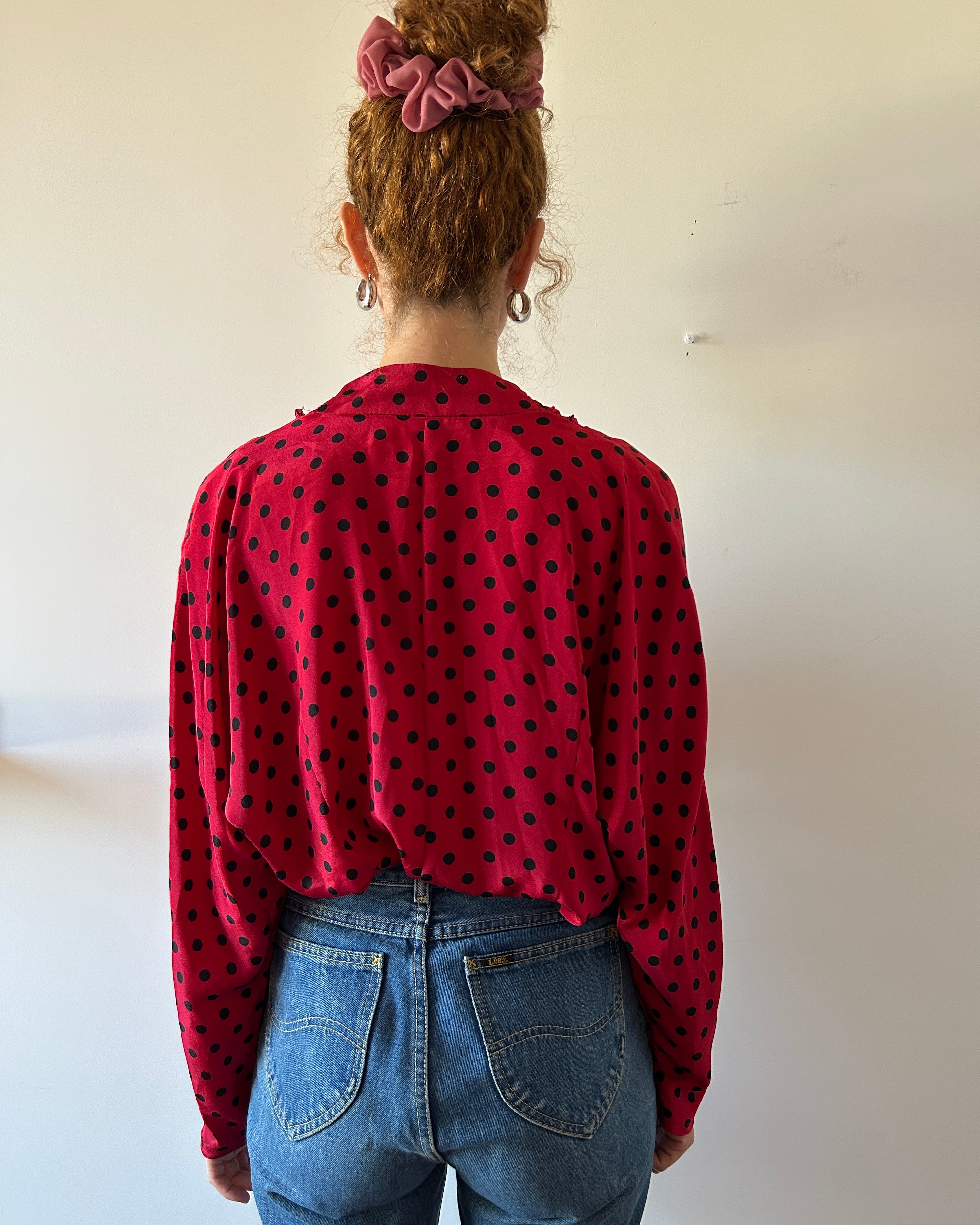 Camicia a pois