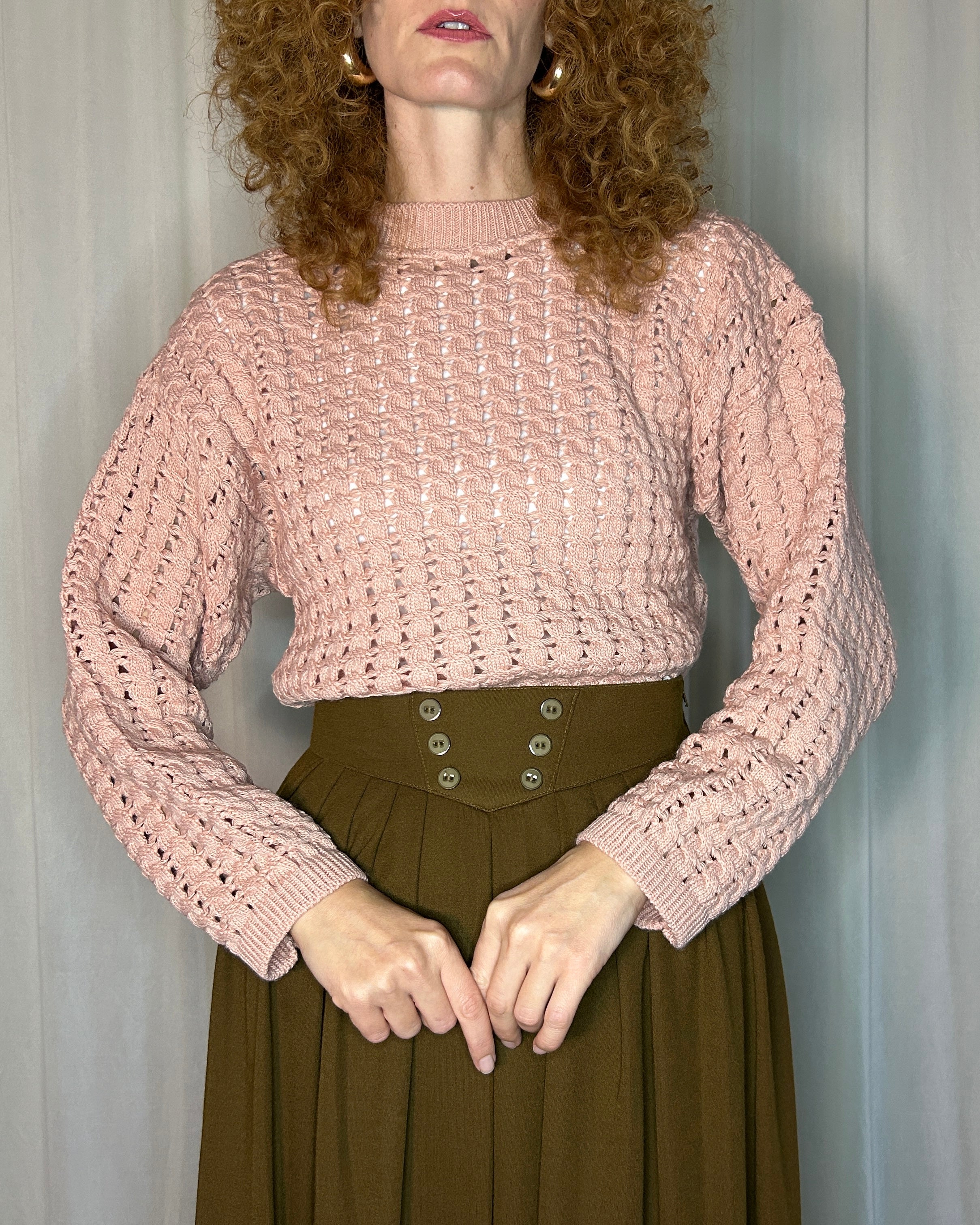 Maglione rosa