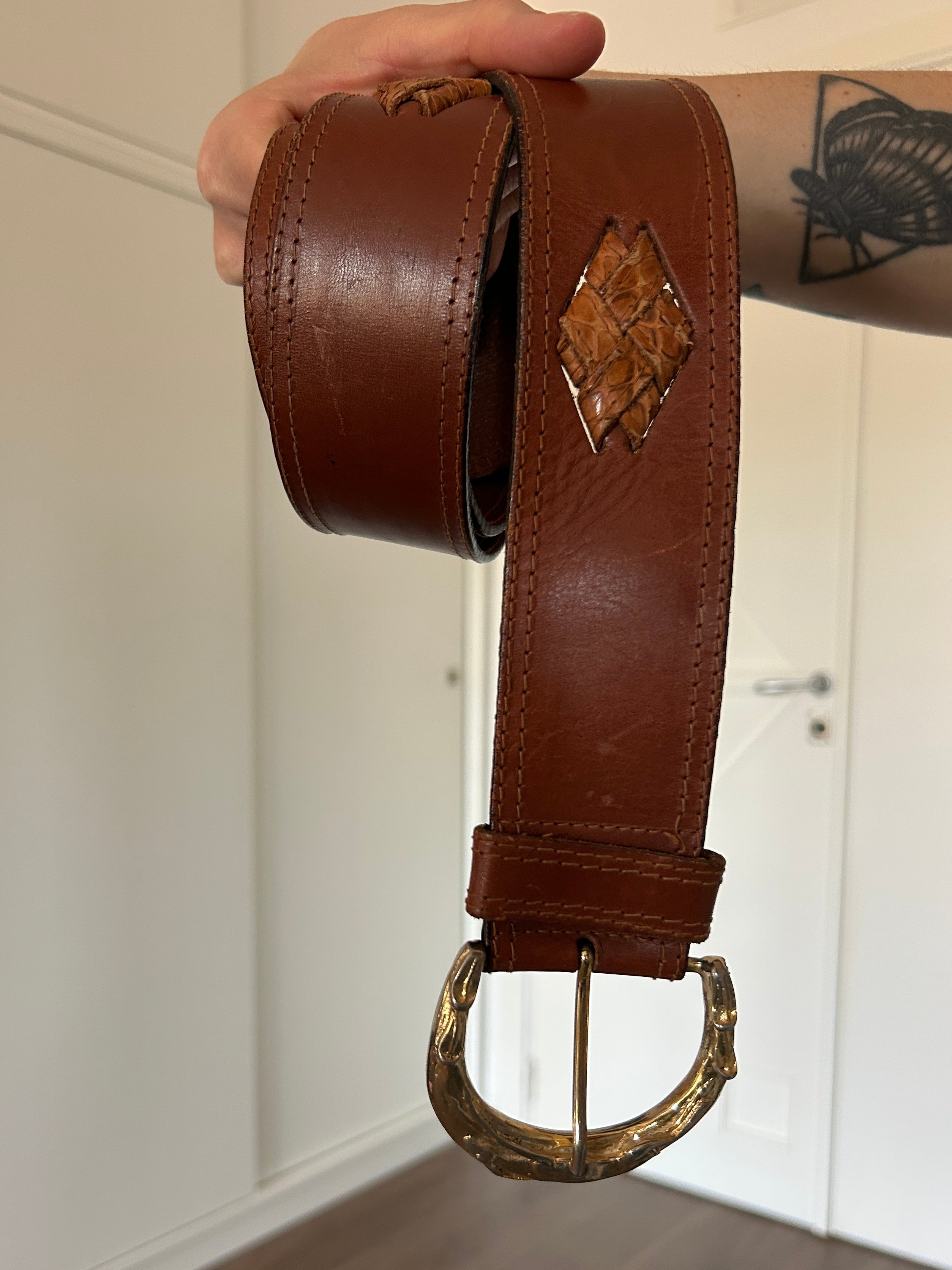 Cintura marrone