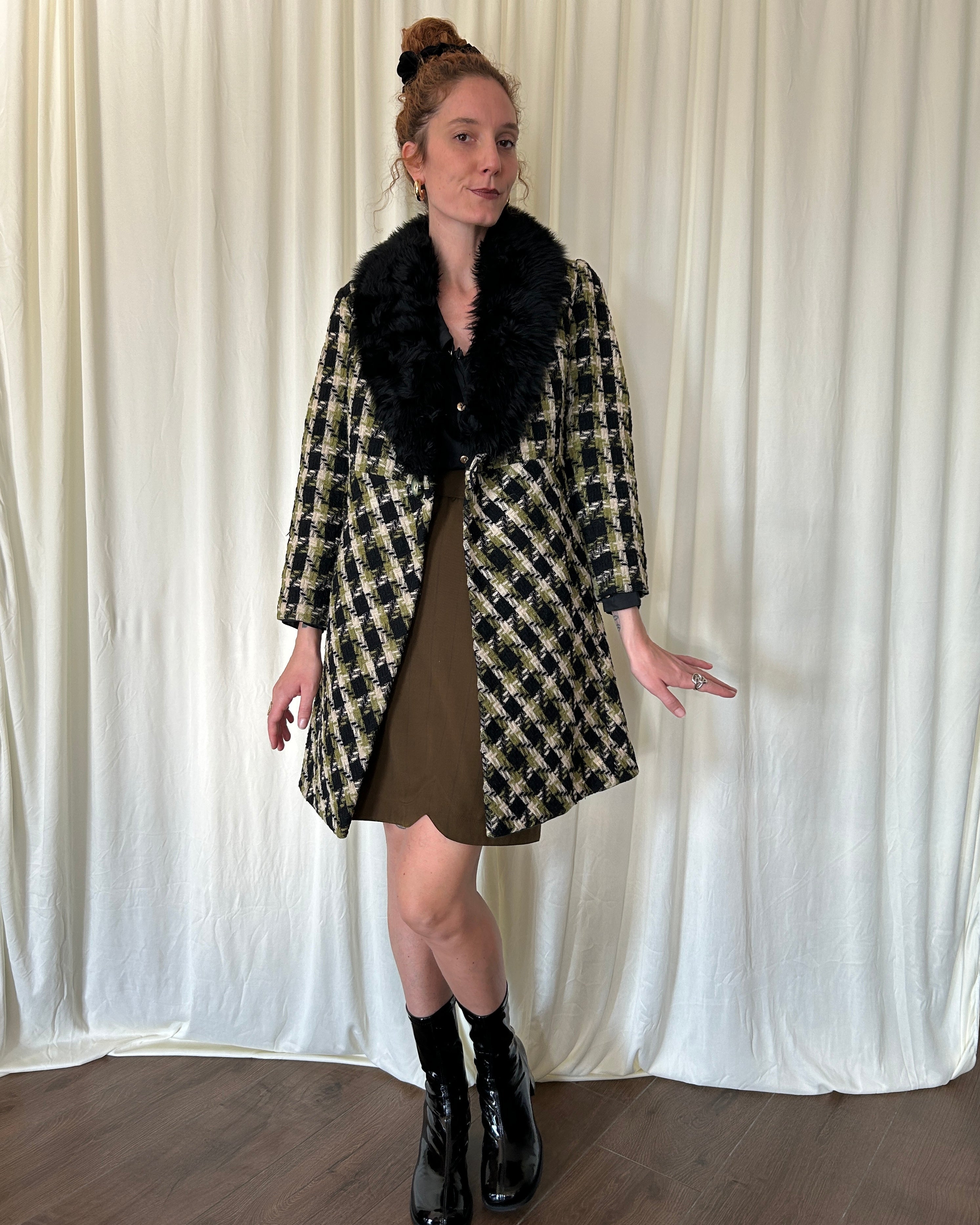 Cappotto pied de poule