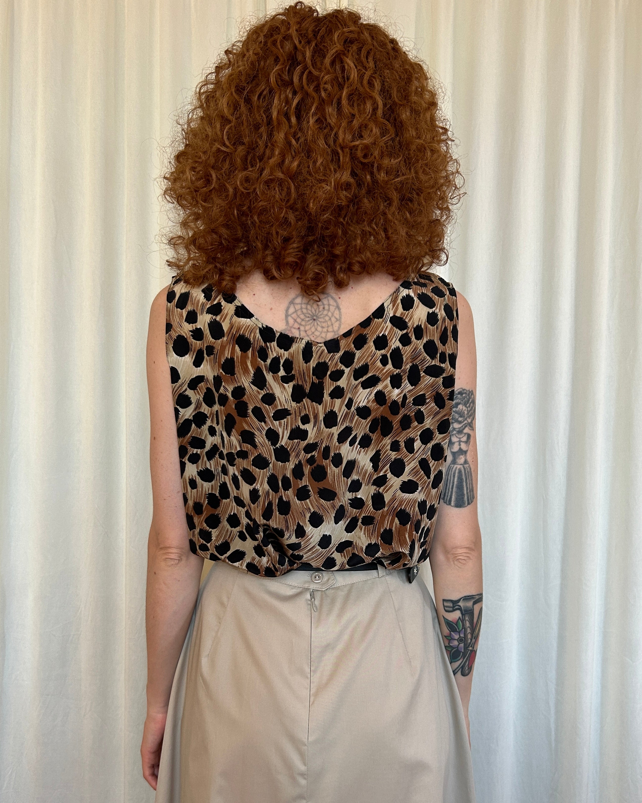 Canotta animalier