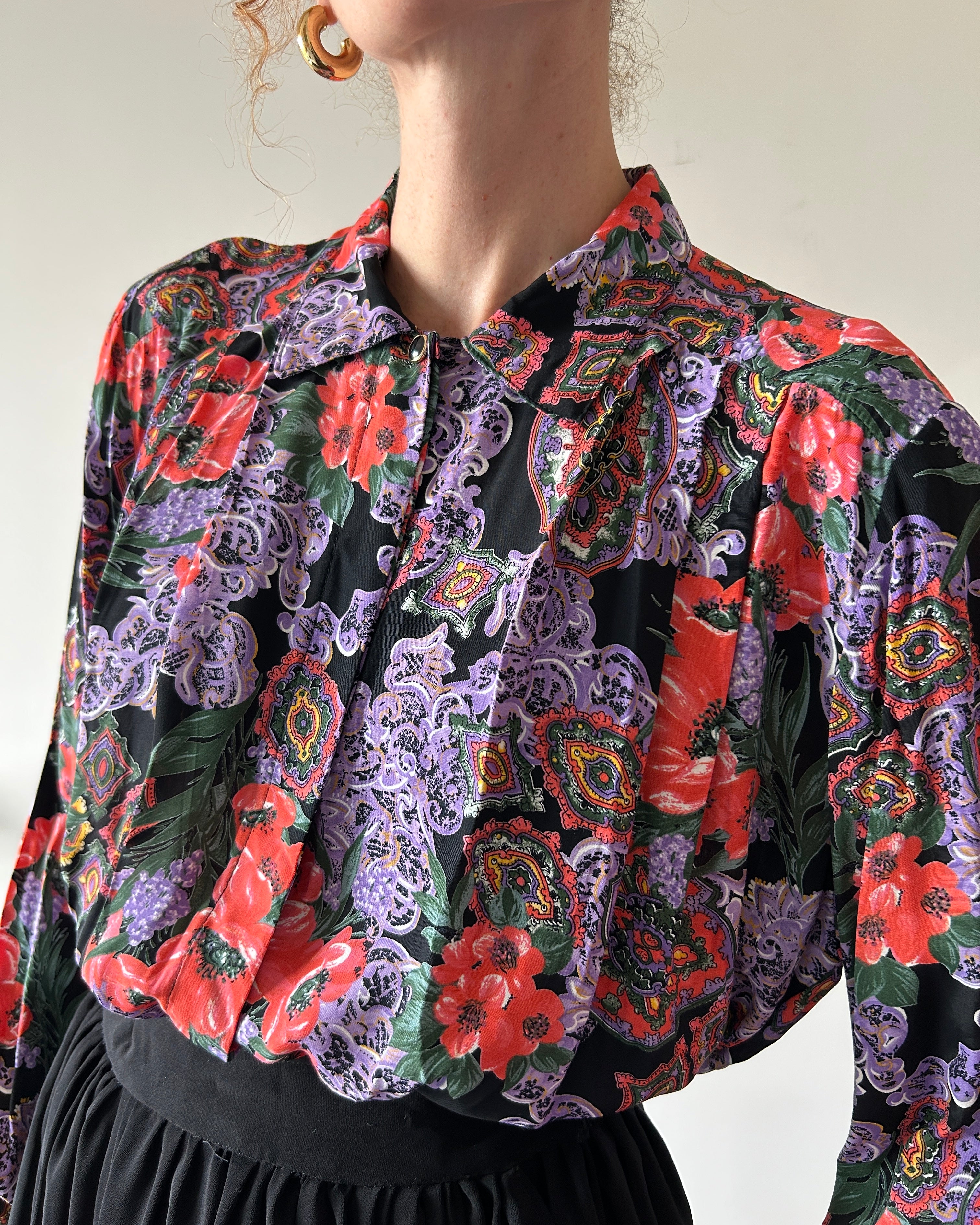 Camicia Peonie