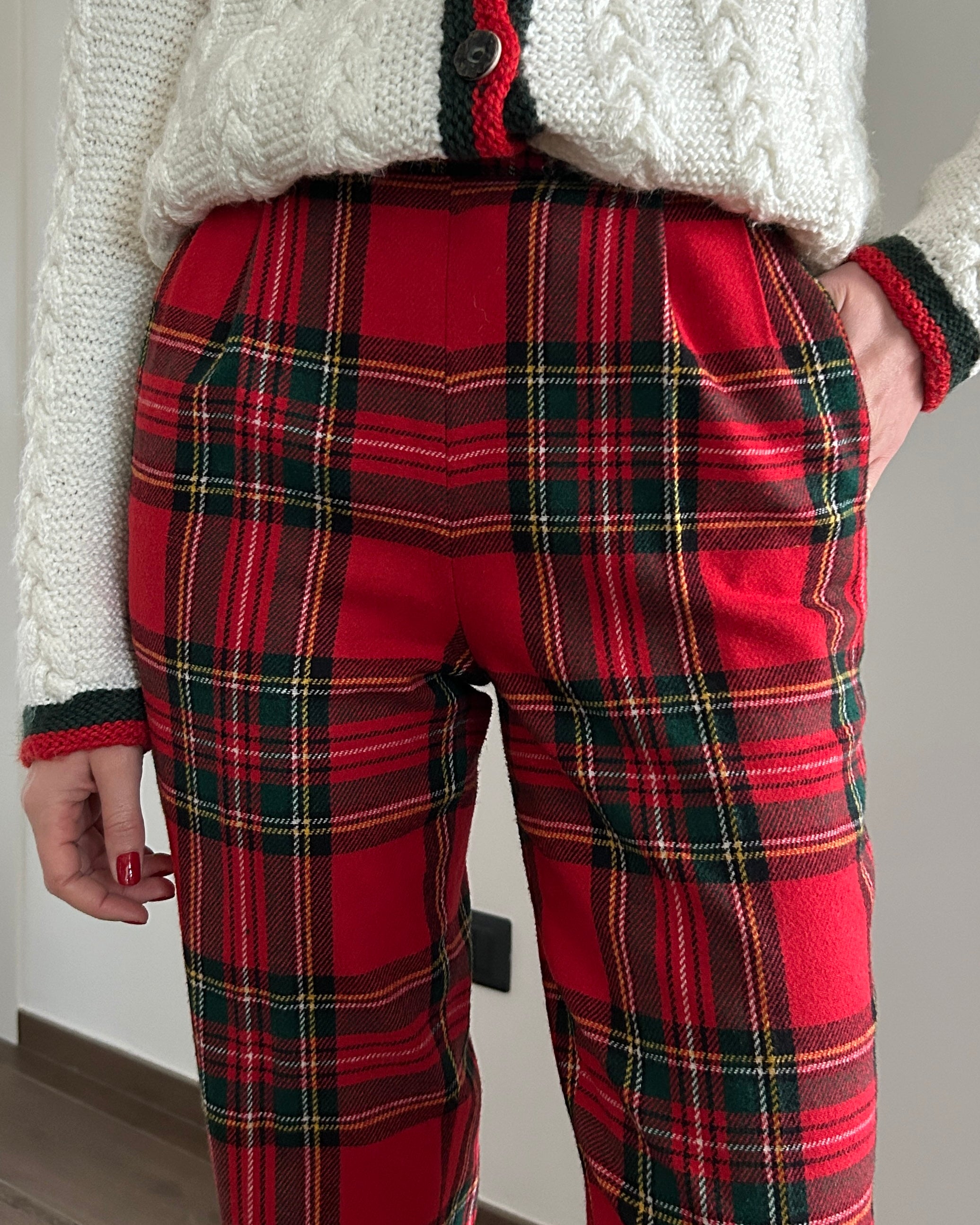 Pantalone tartan