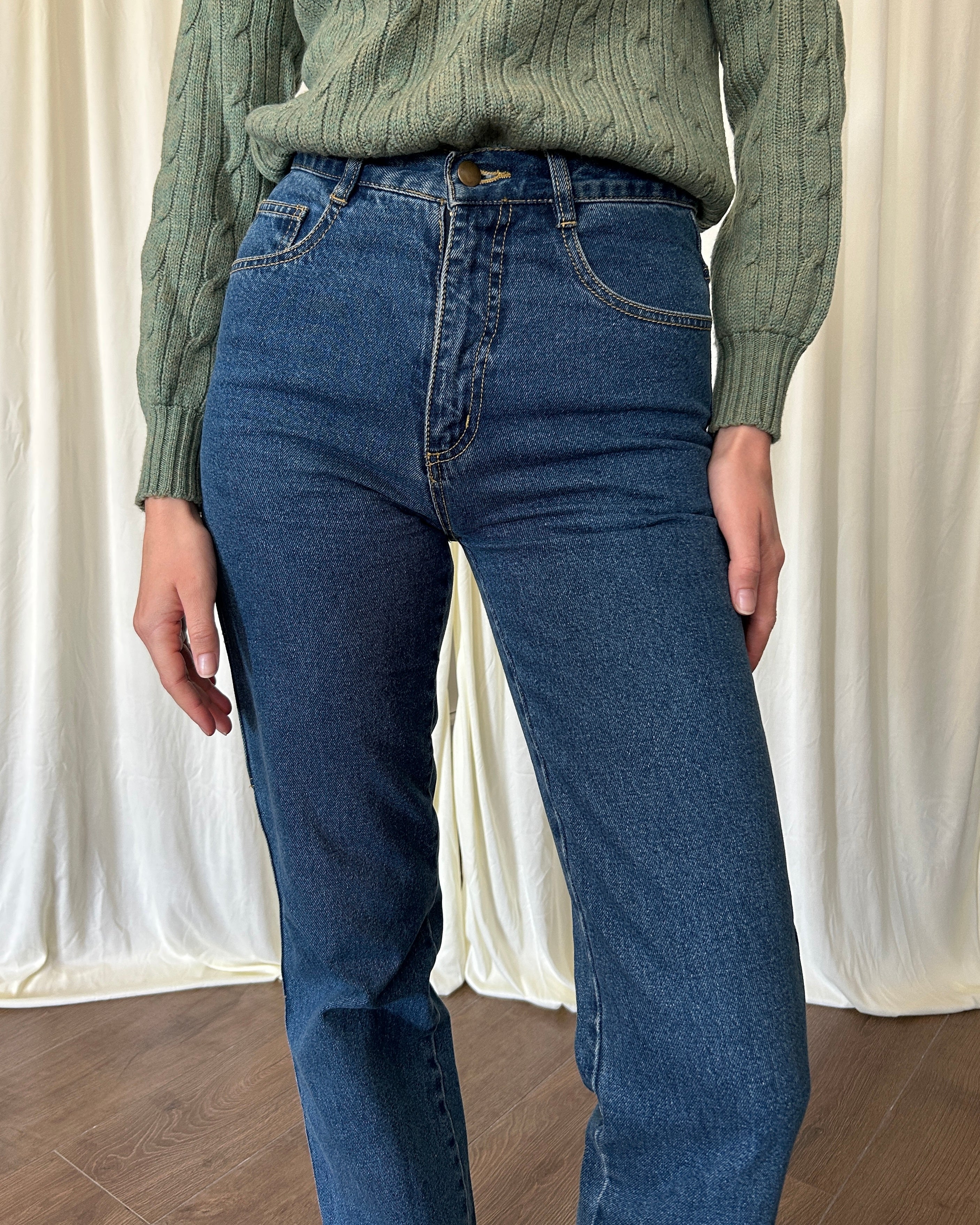 Denim vita alta
