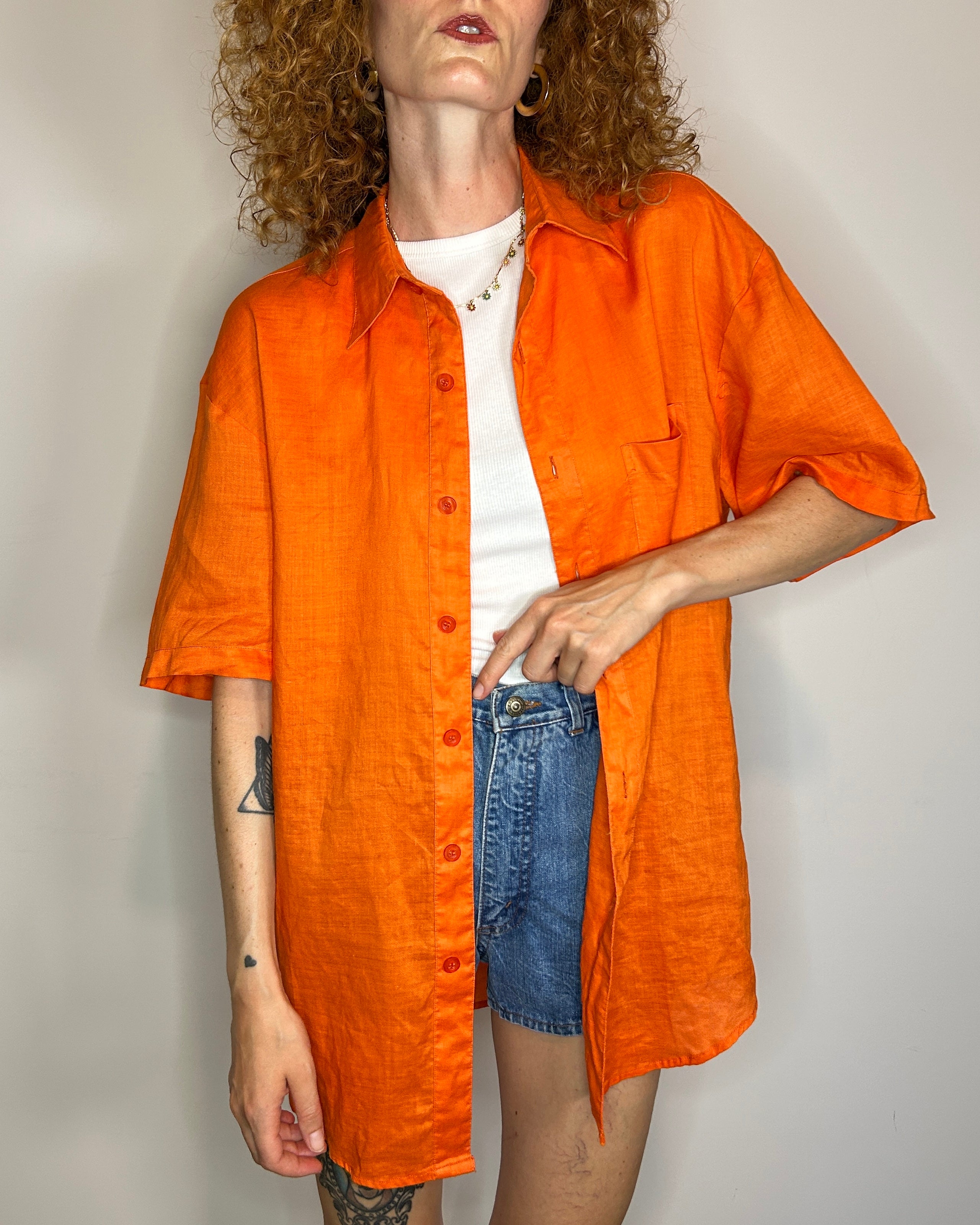 Camicia Arancio
