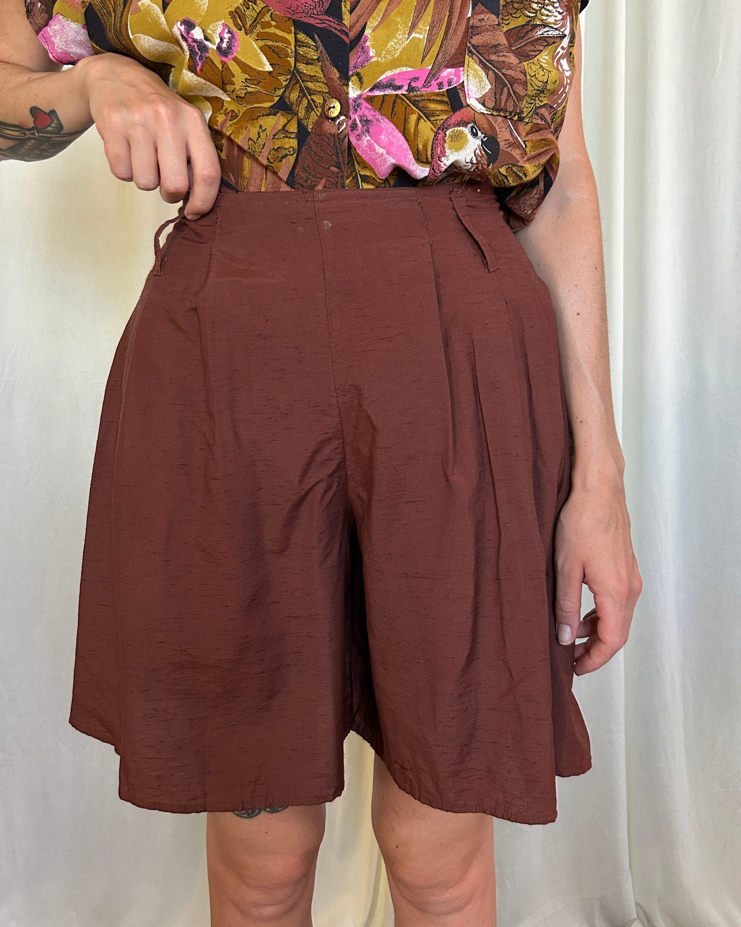Shorts cioccolato