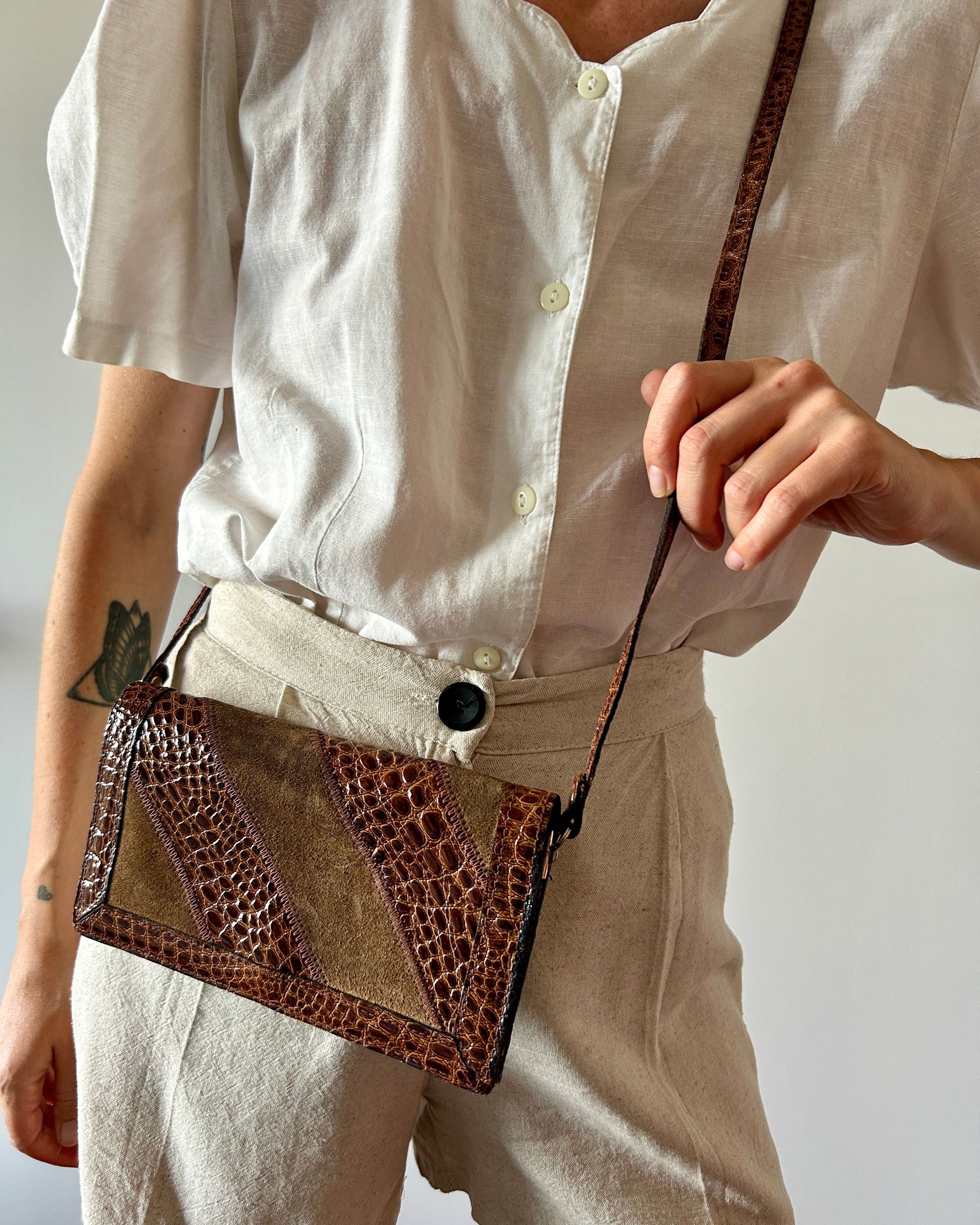 Pochette martellata