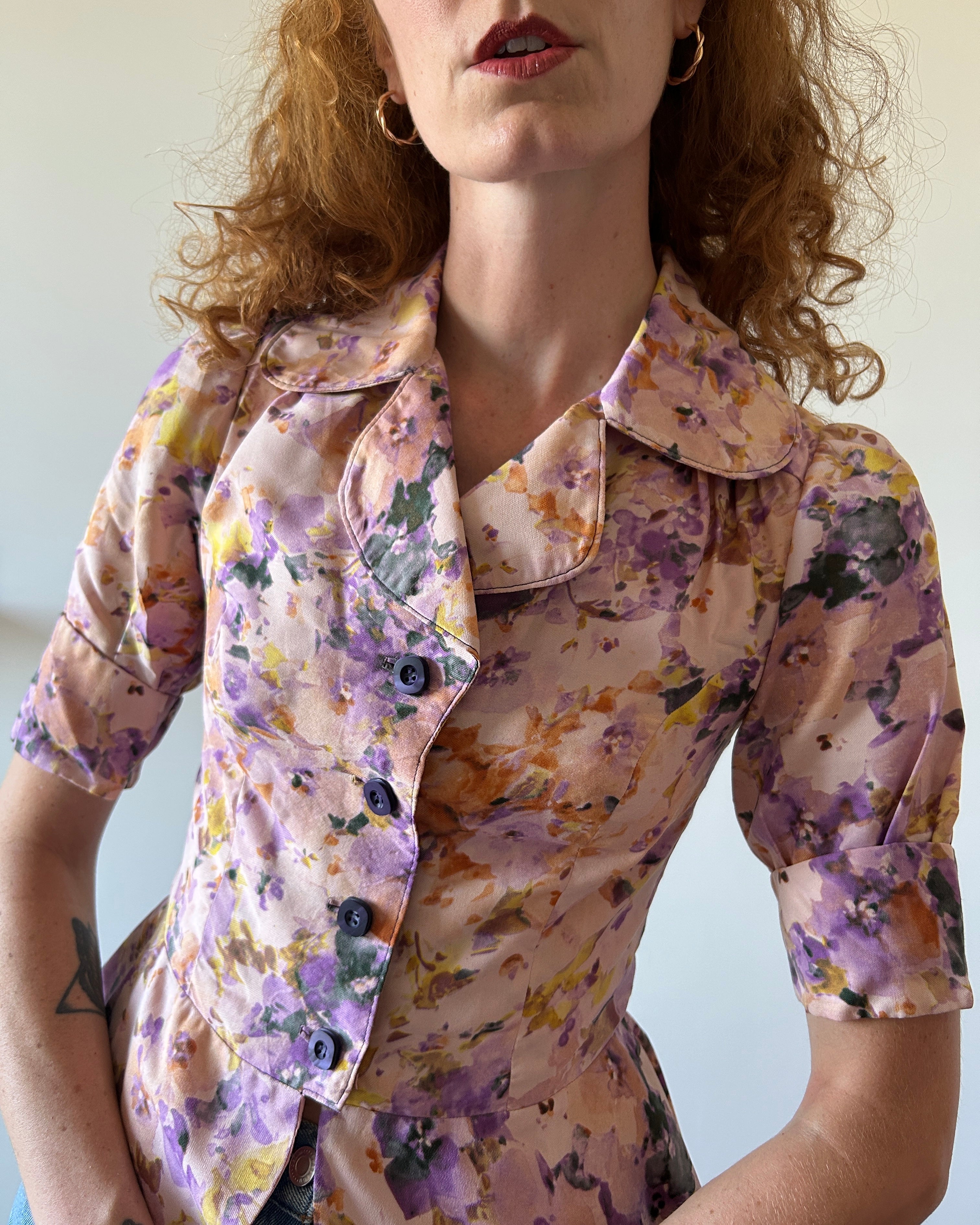 Blazer a fiori
