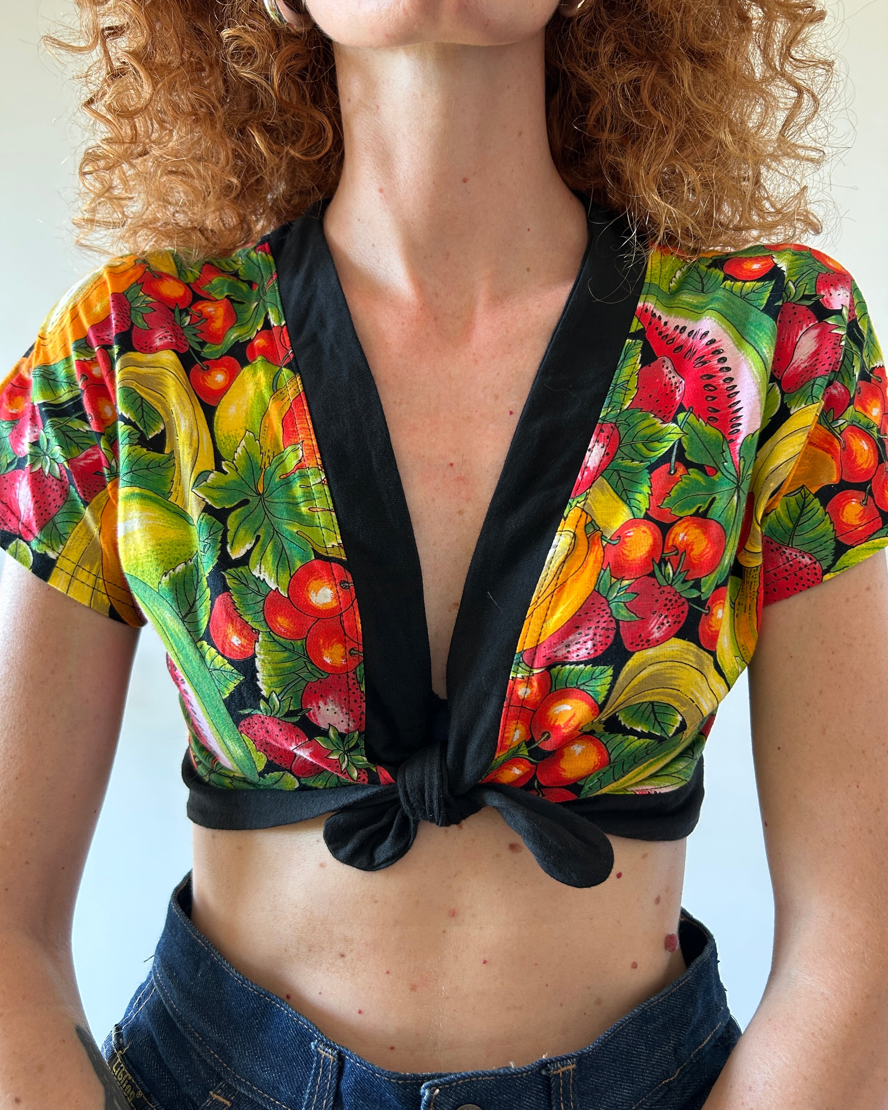 Crop top frutta