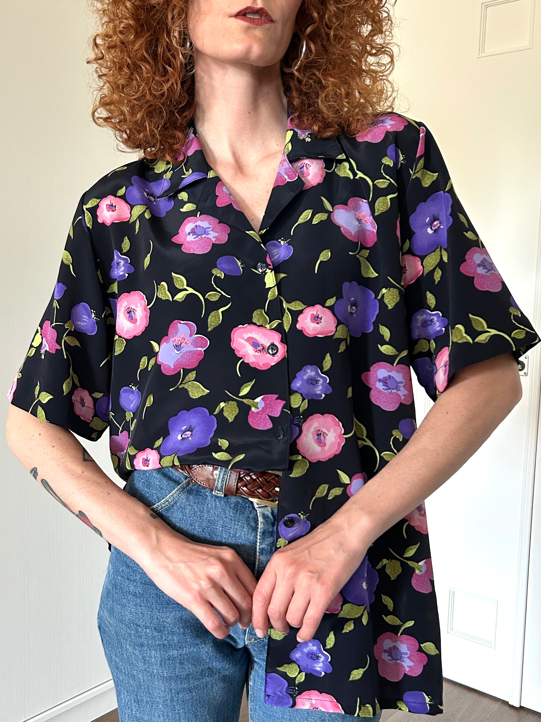 Camicia tulipani