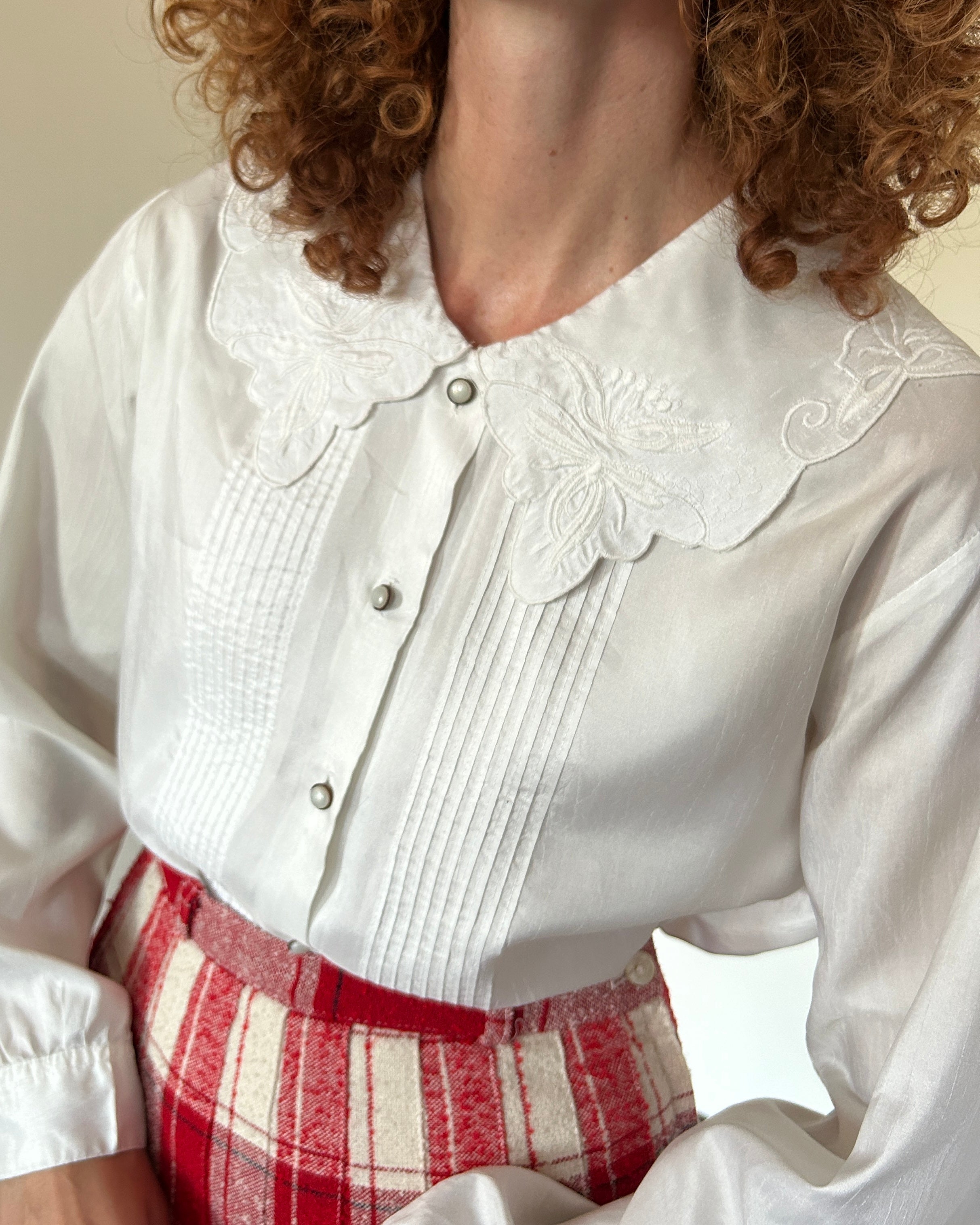 Camicia maxi colletto