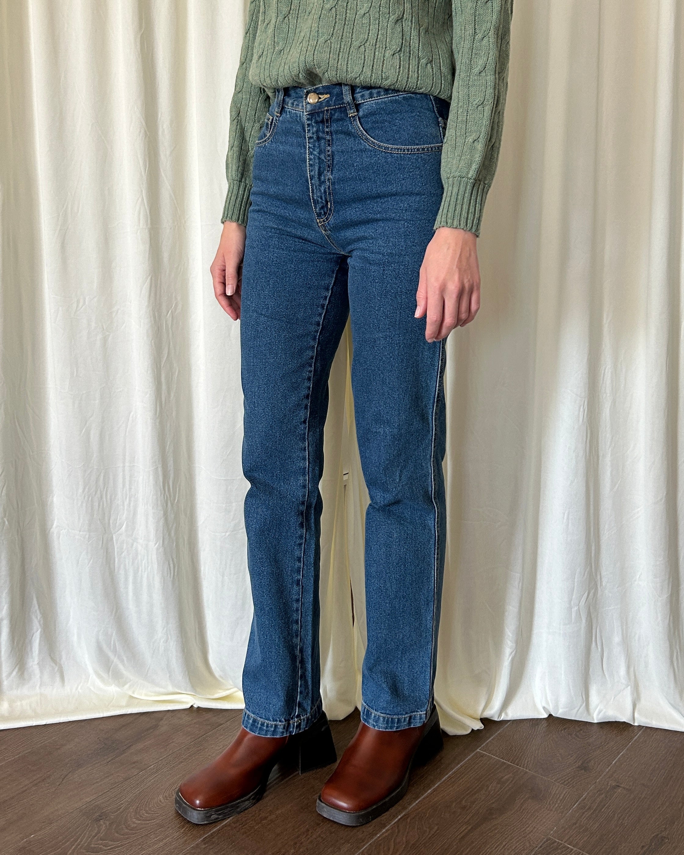 Denim vita alta