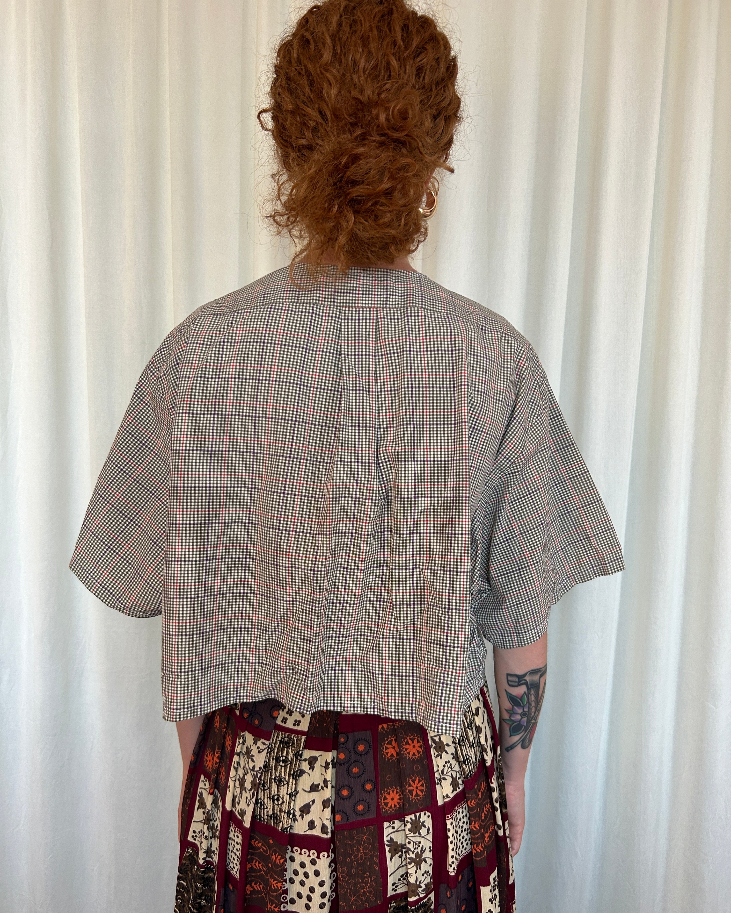 Camicia Ralph Lauren quadri beige