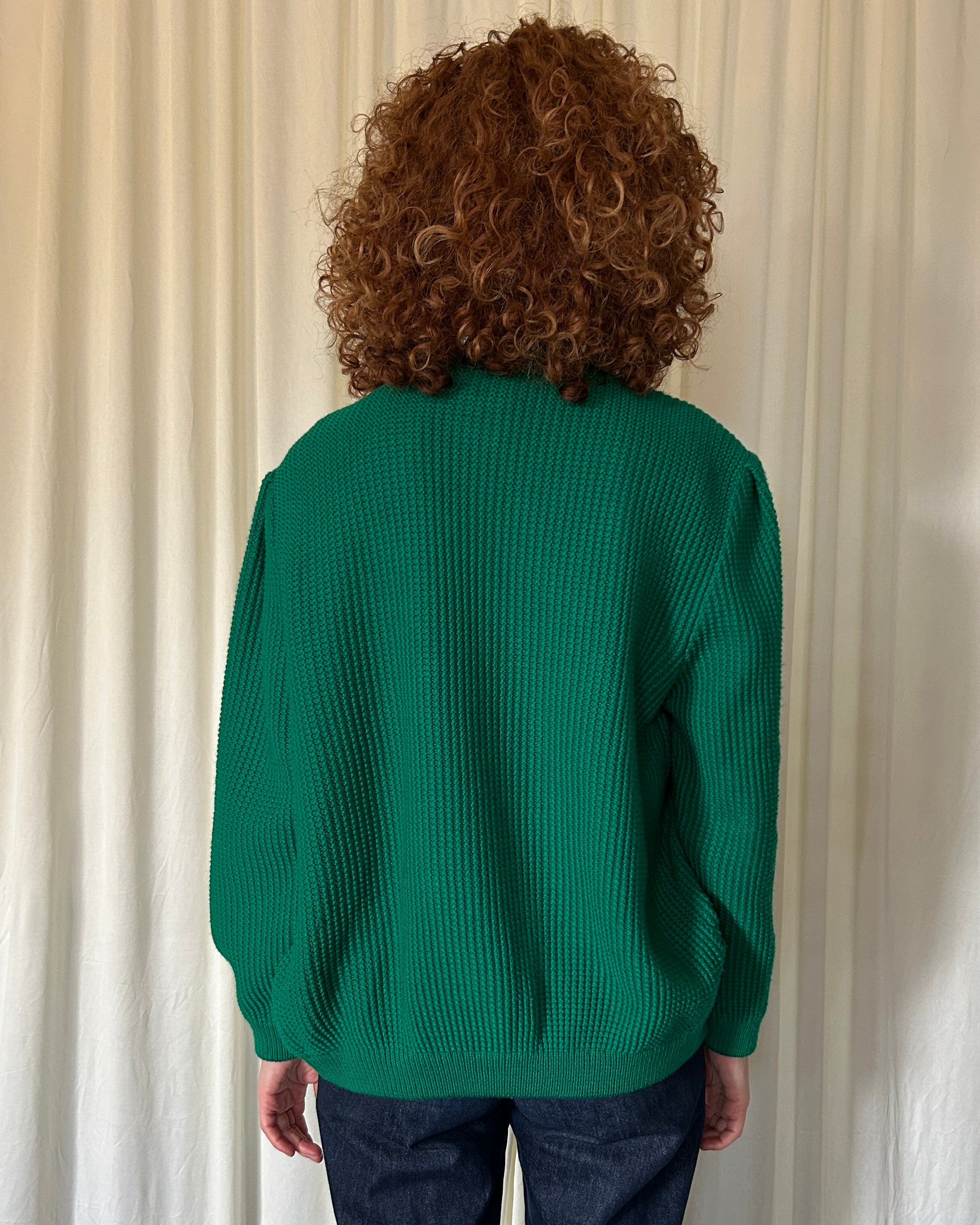 Cardigan verde