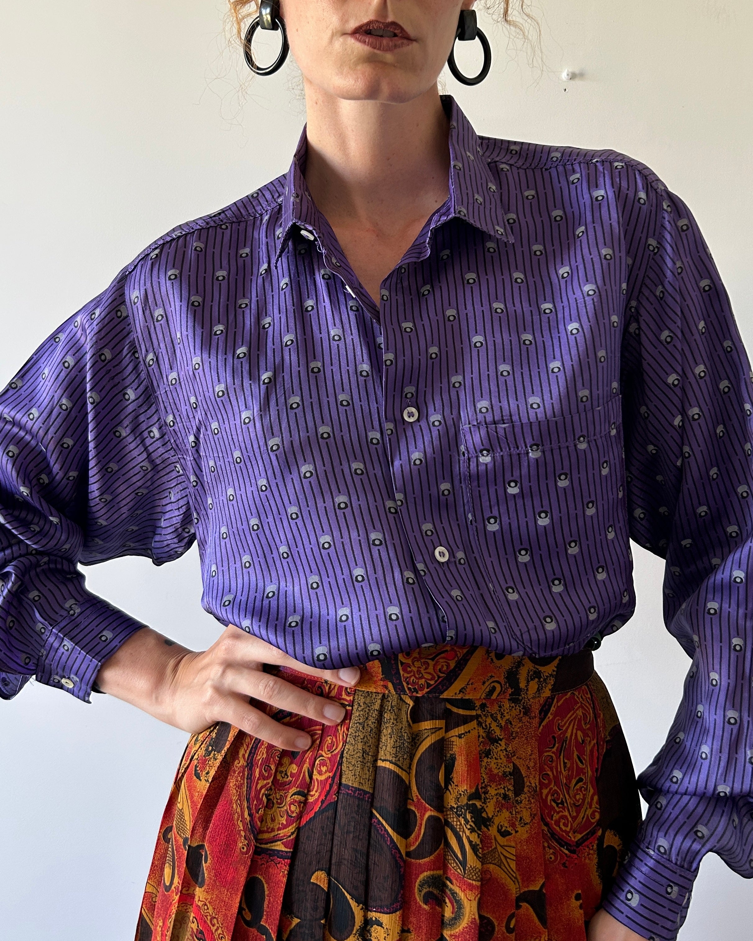 Camicia Viola