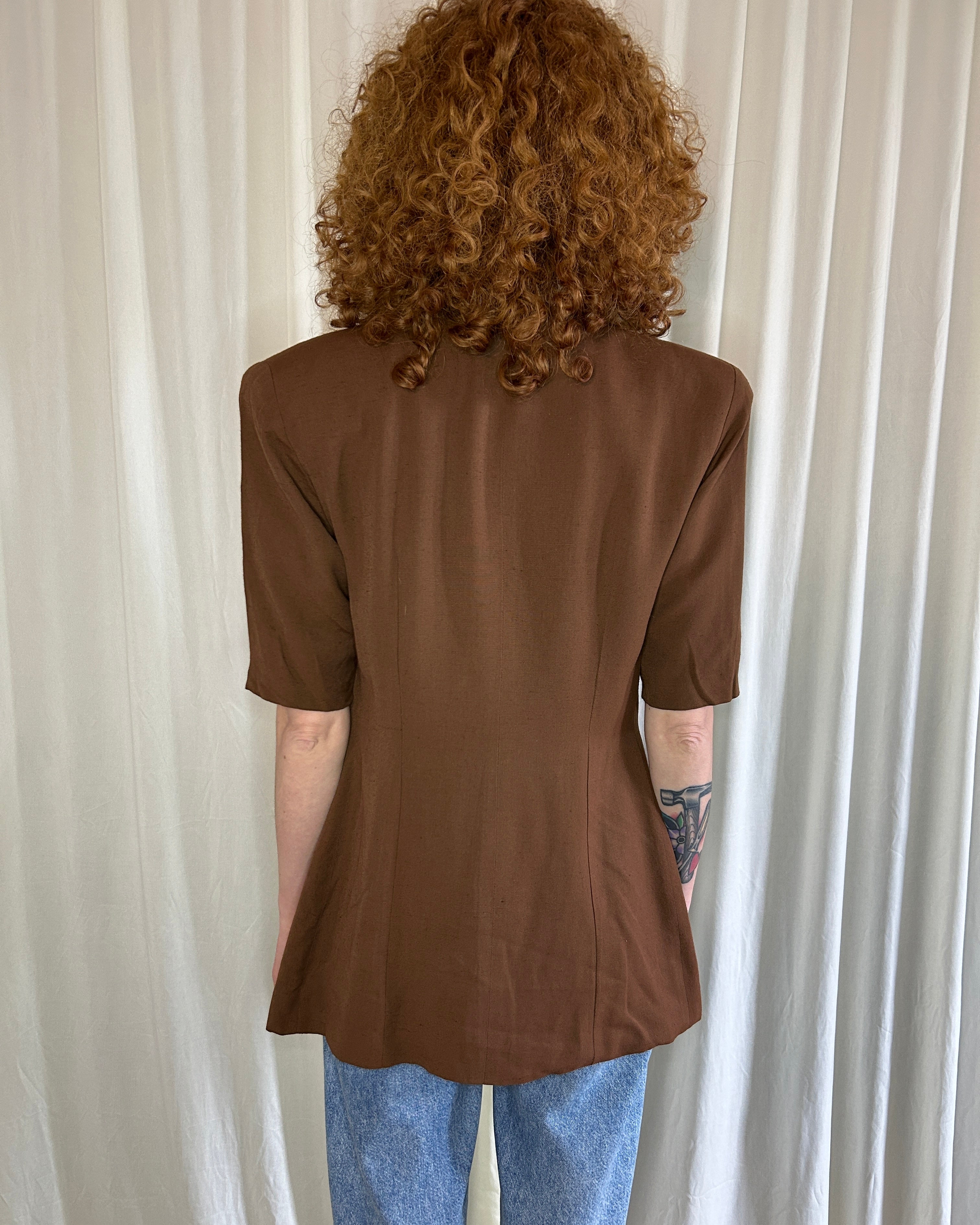 Blazer cioccolato
