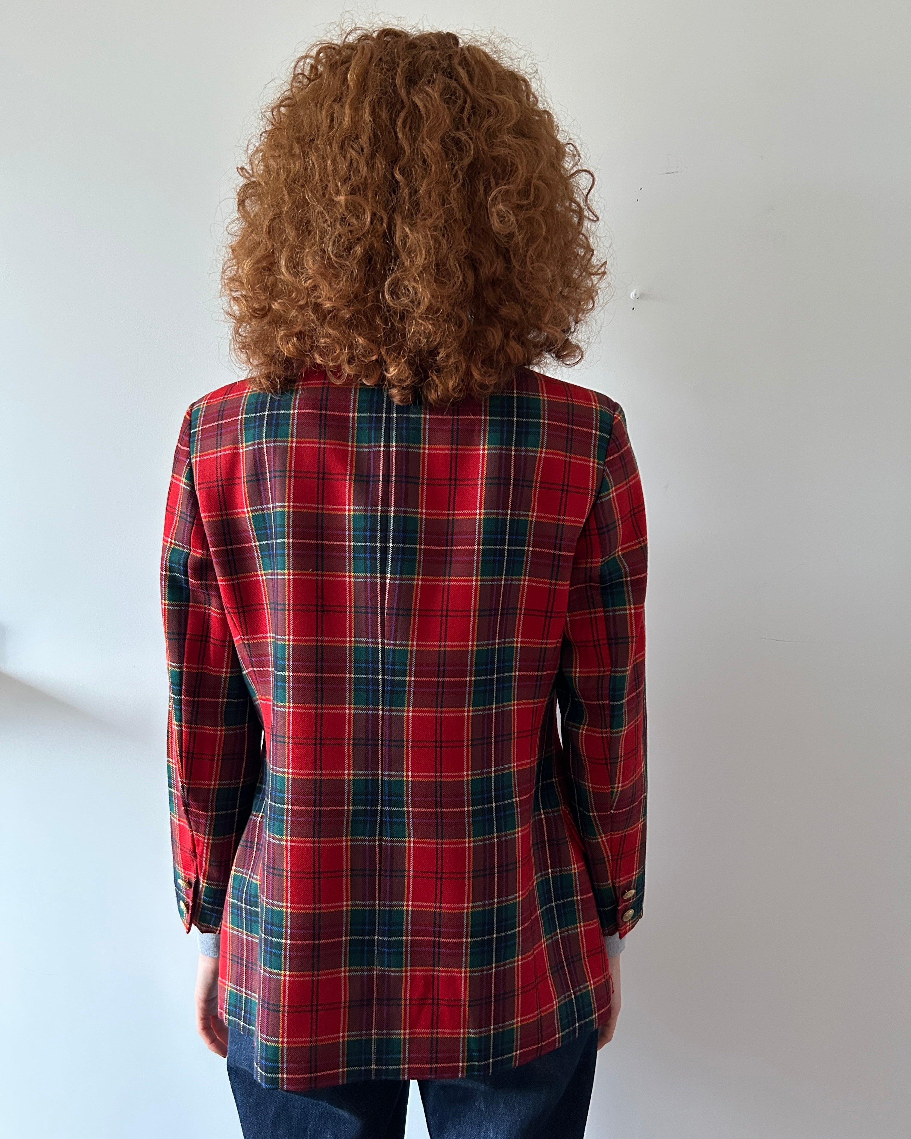 Blazer tartan
