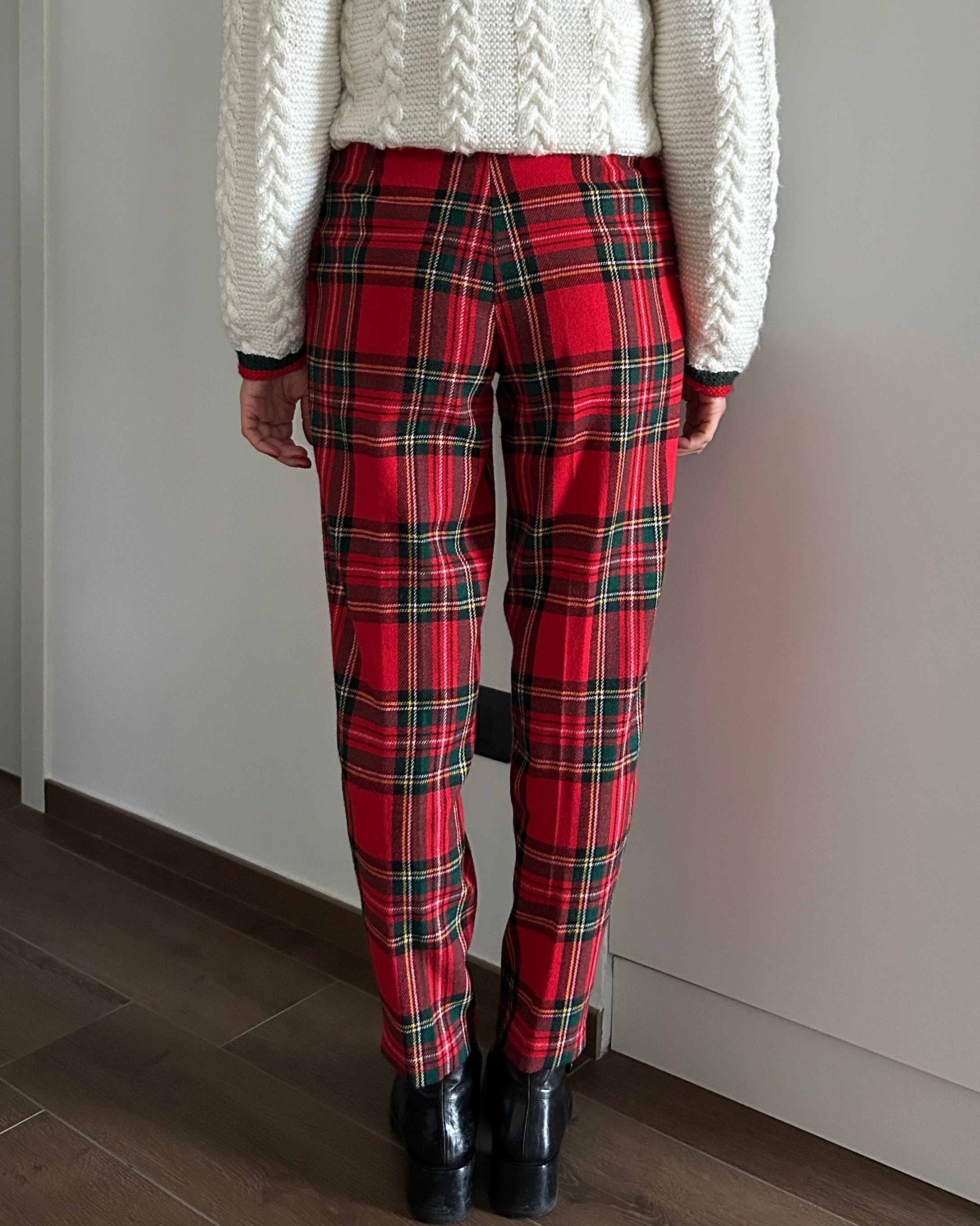 Pantalone tartan