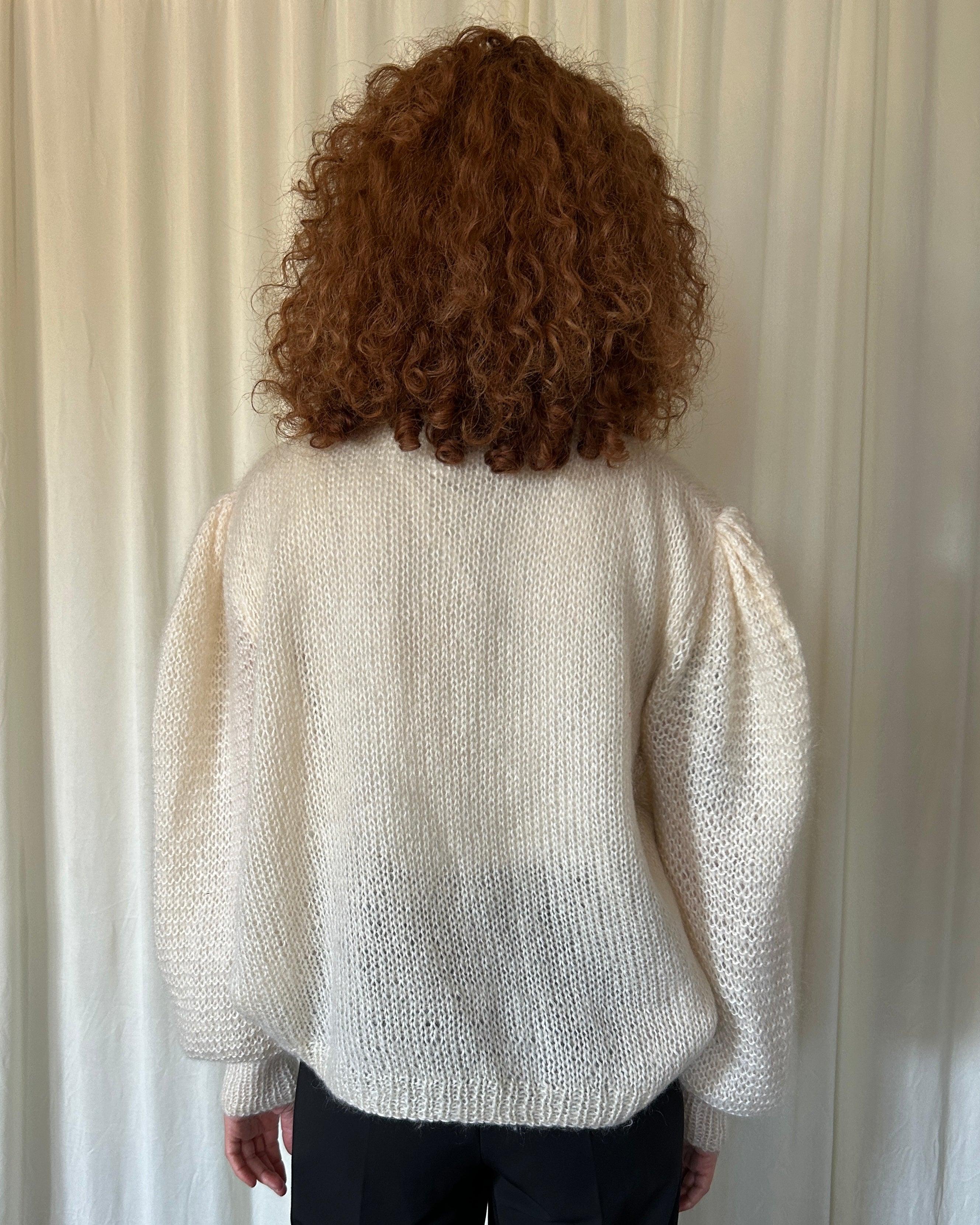 Cardigan panna