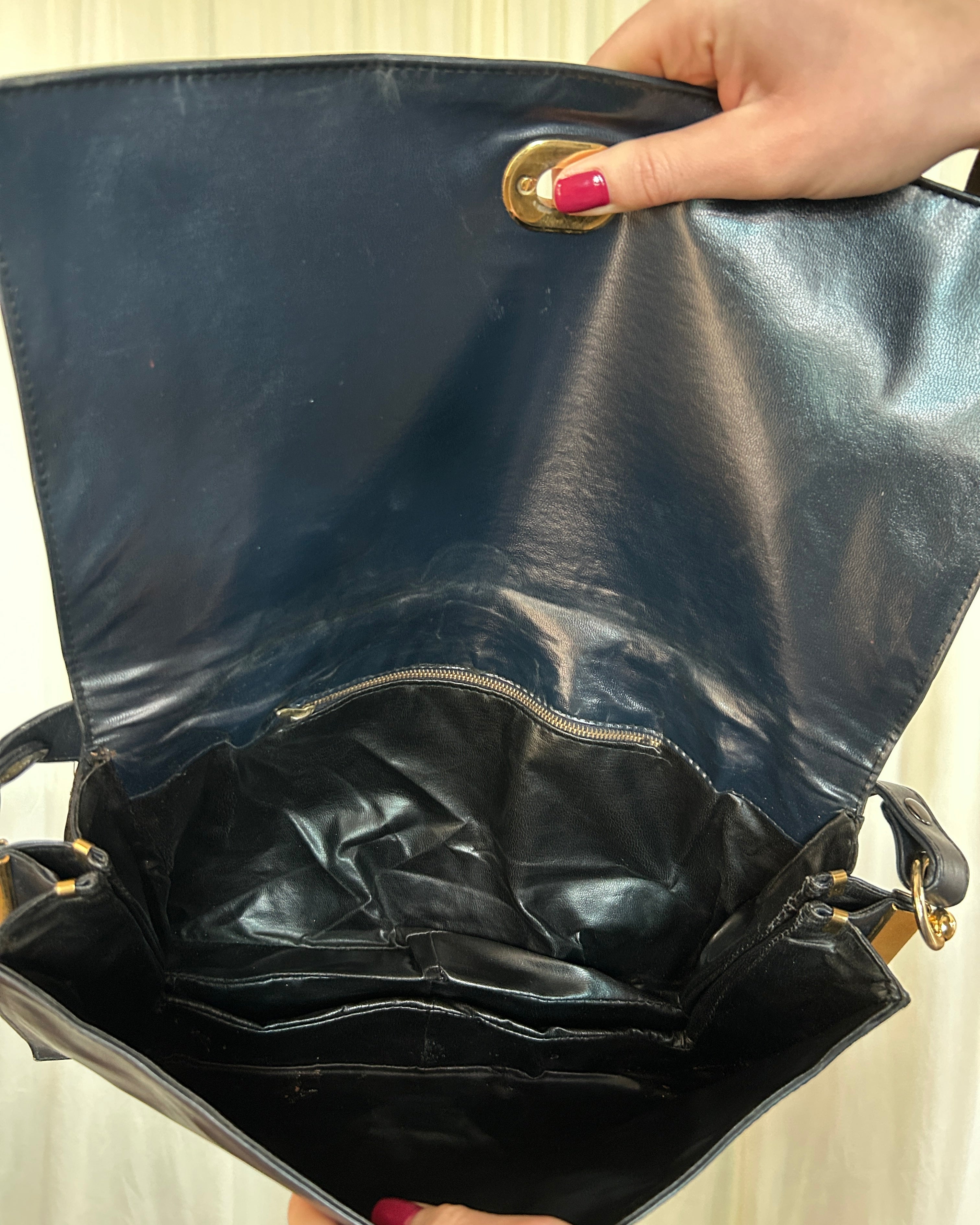 Borsetta blu navy