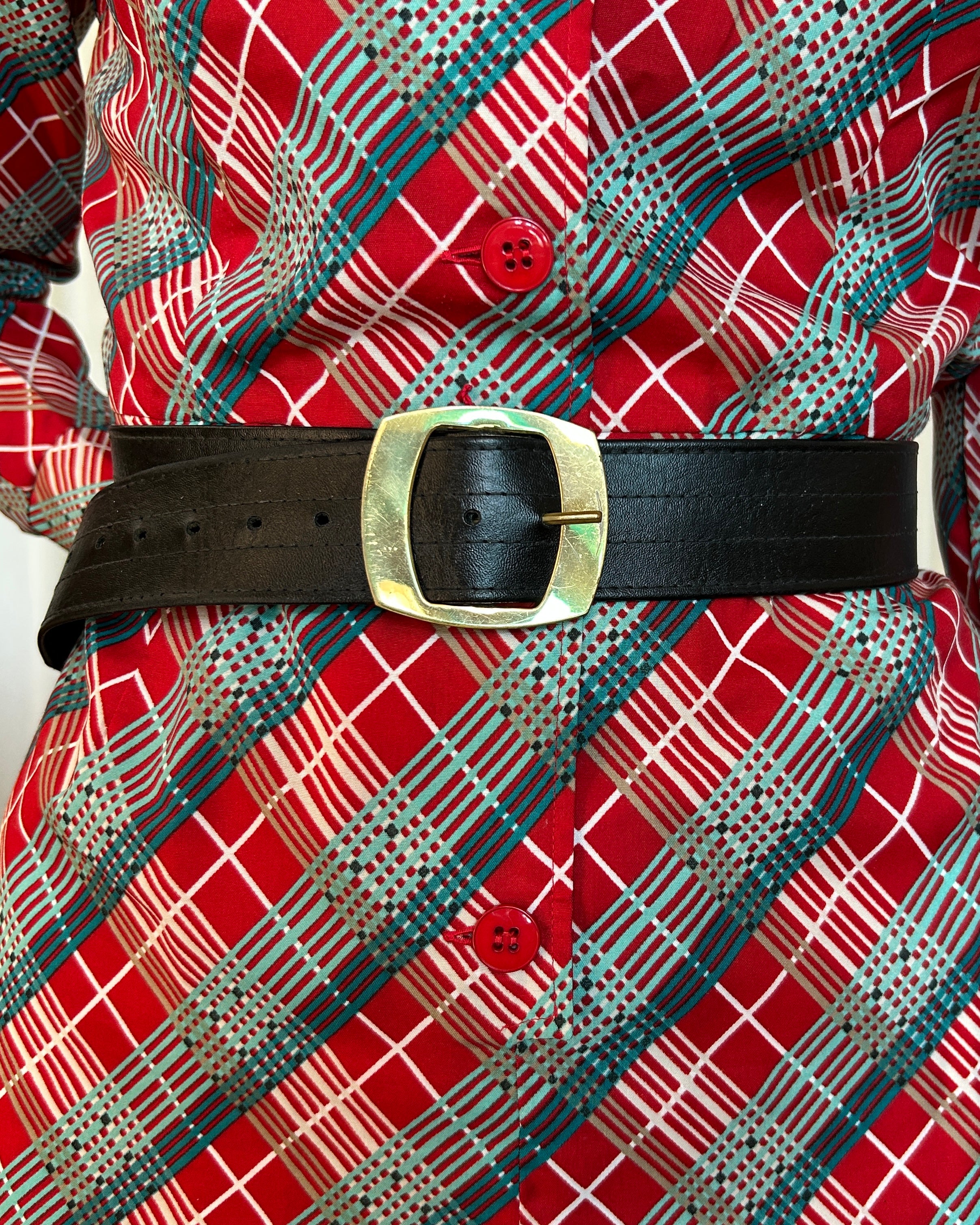 Cintura pelle nera
