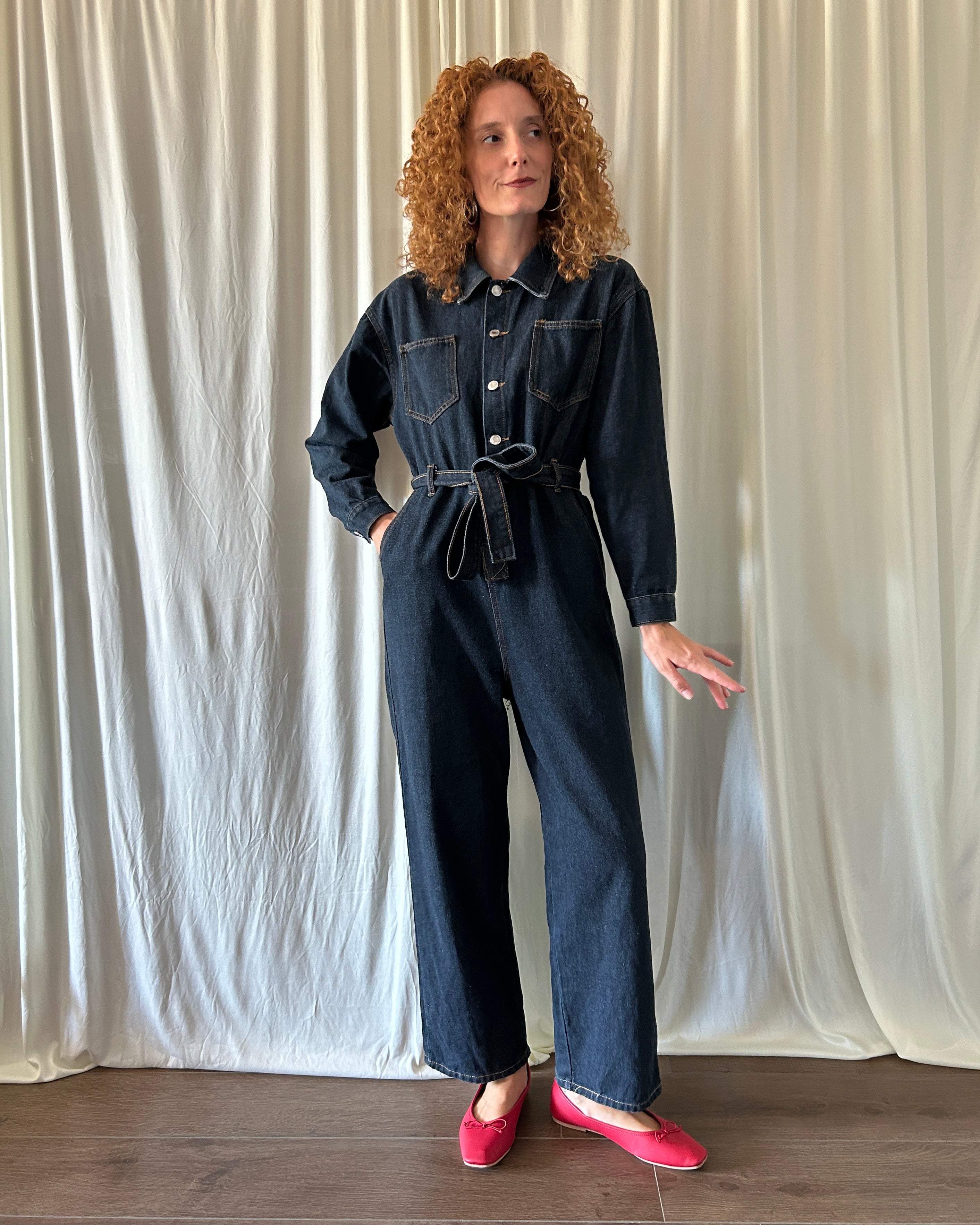 Salopette denim