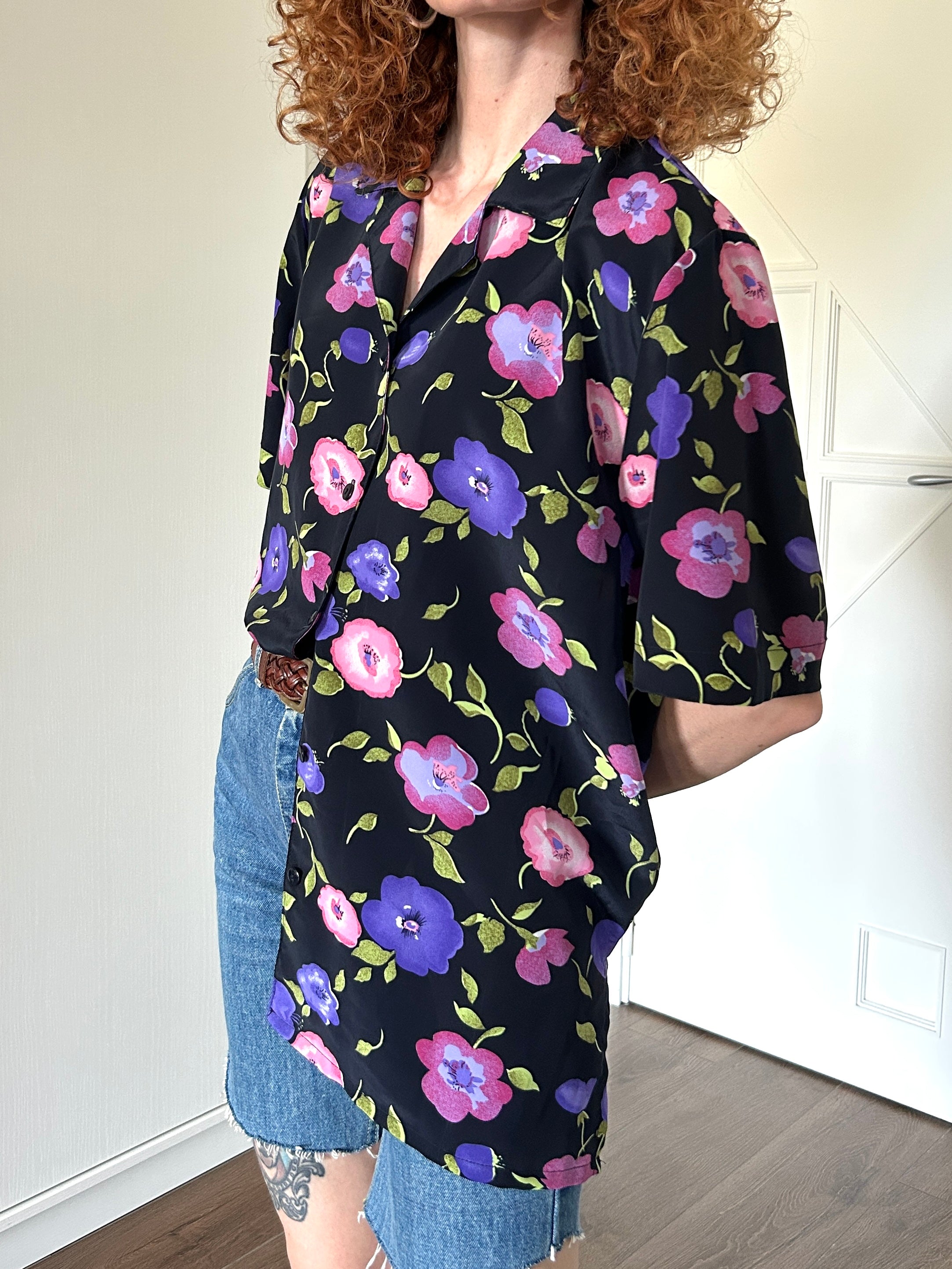 Camicia tulipani