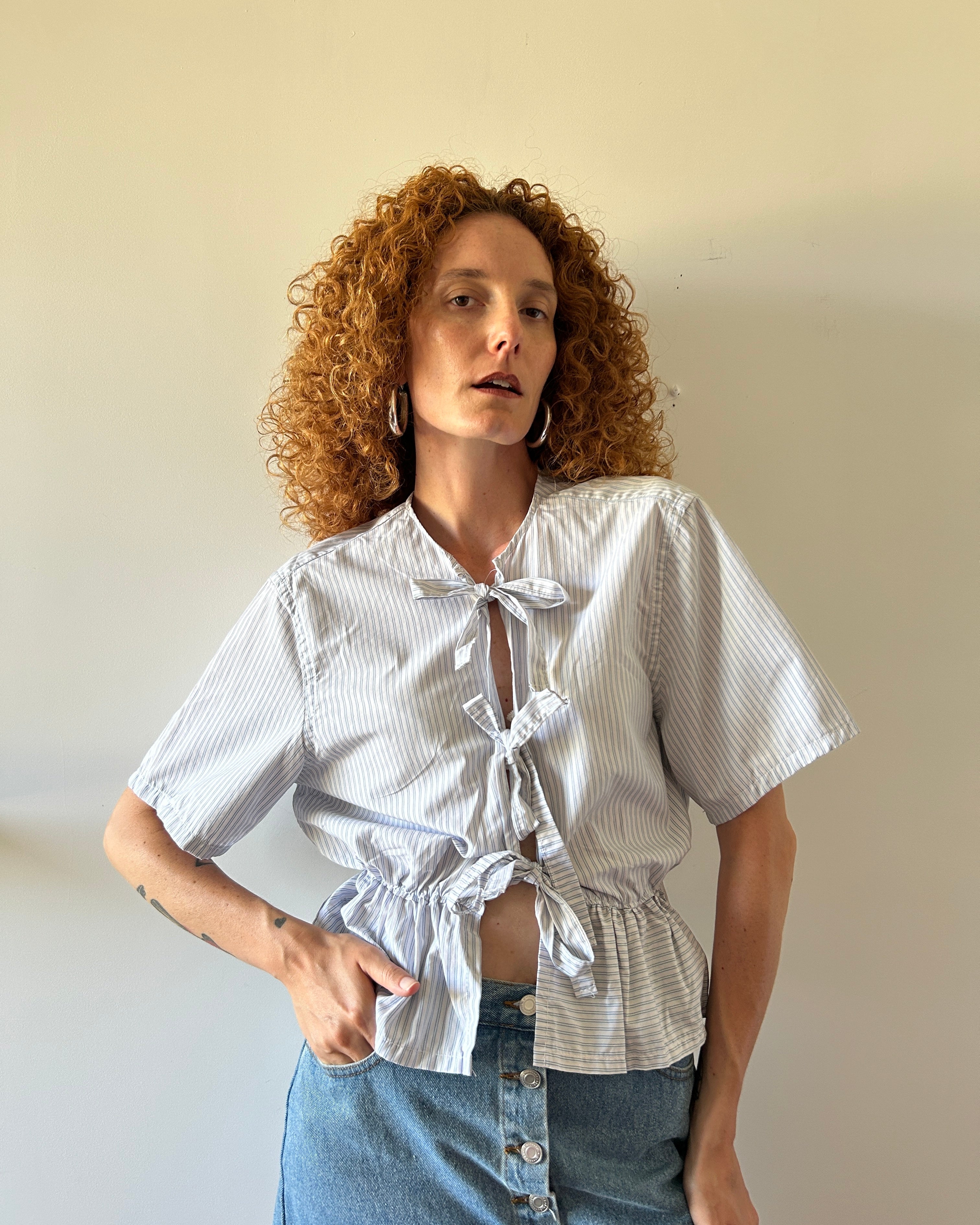 Camicia Lacoste righe