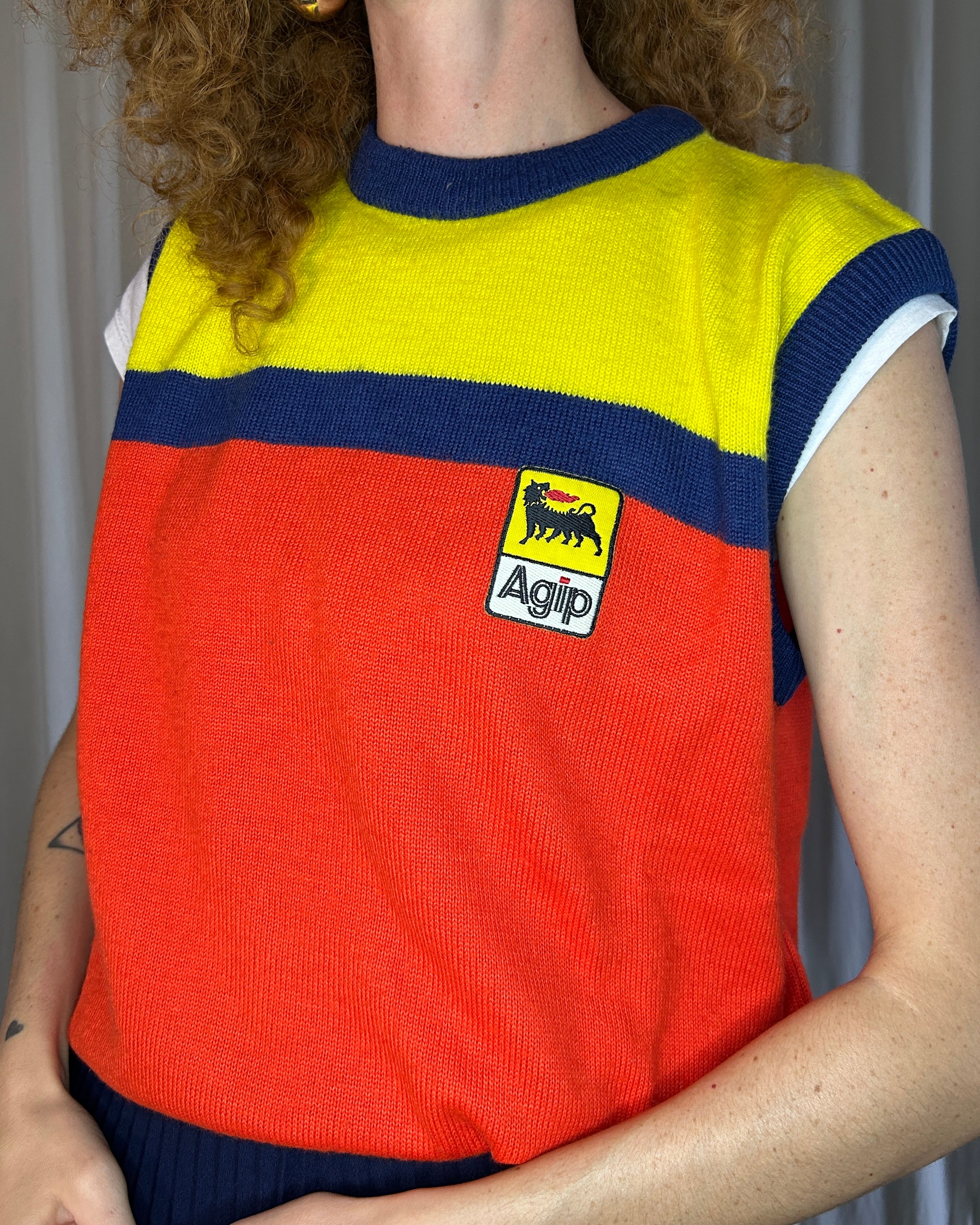 Gilet Renato Balestra for Agip