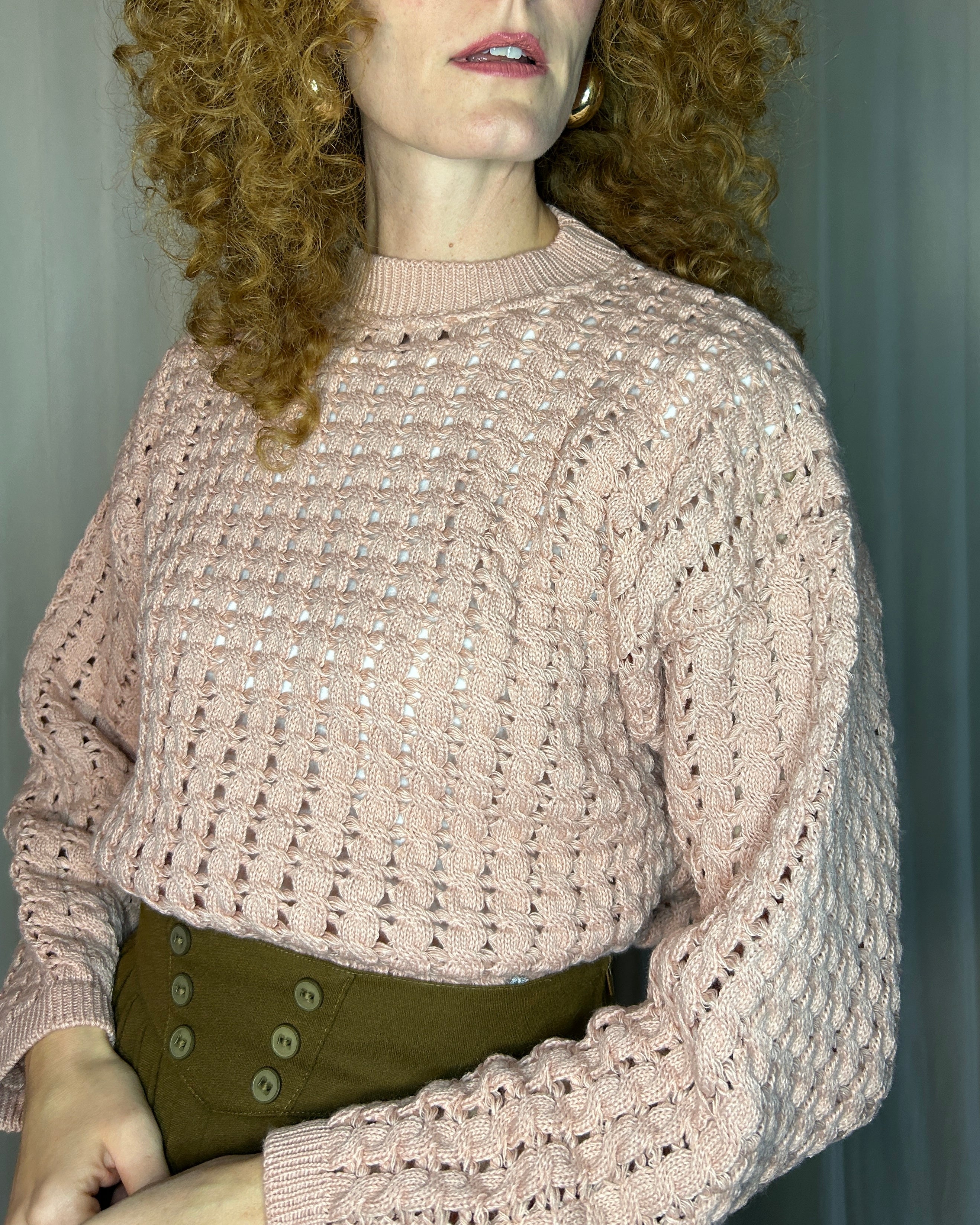 Maglione rosa