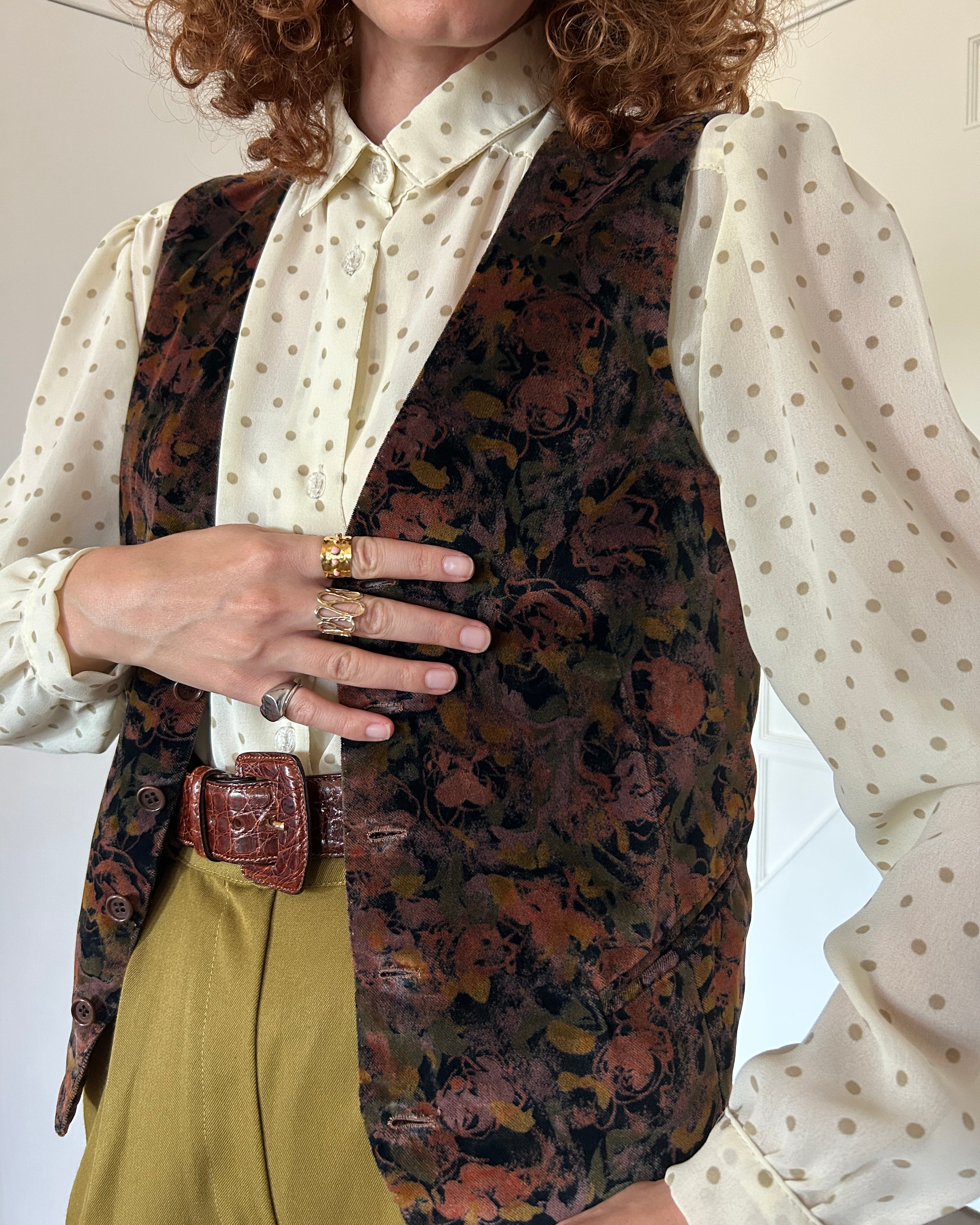 Gilet velluto