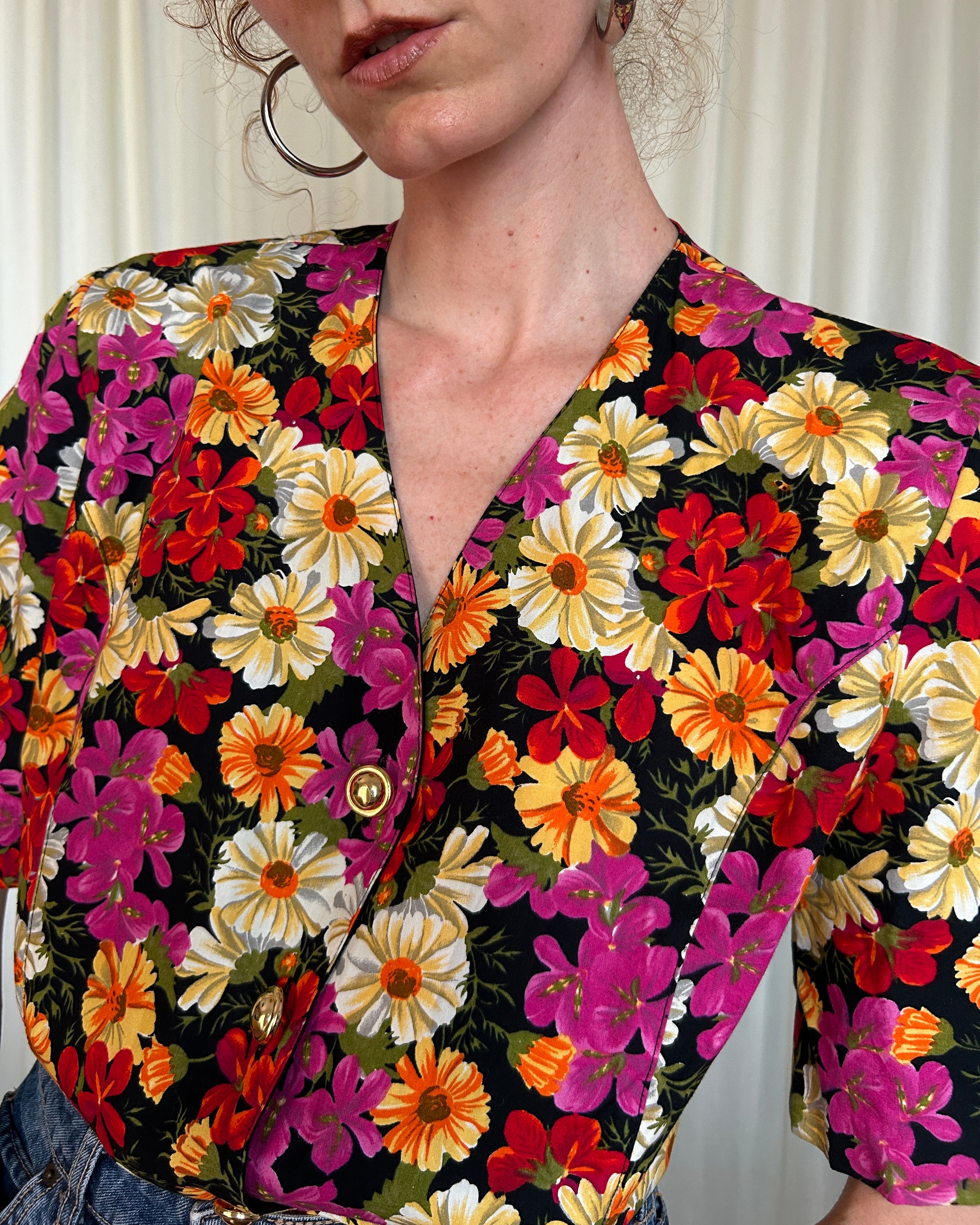 Camicia margherite